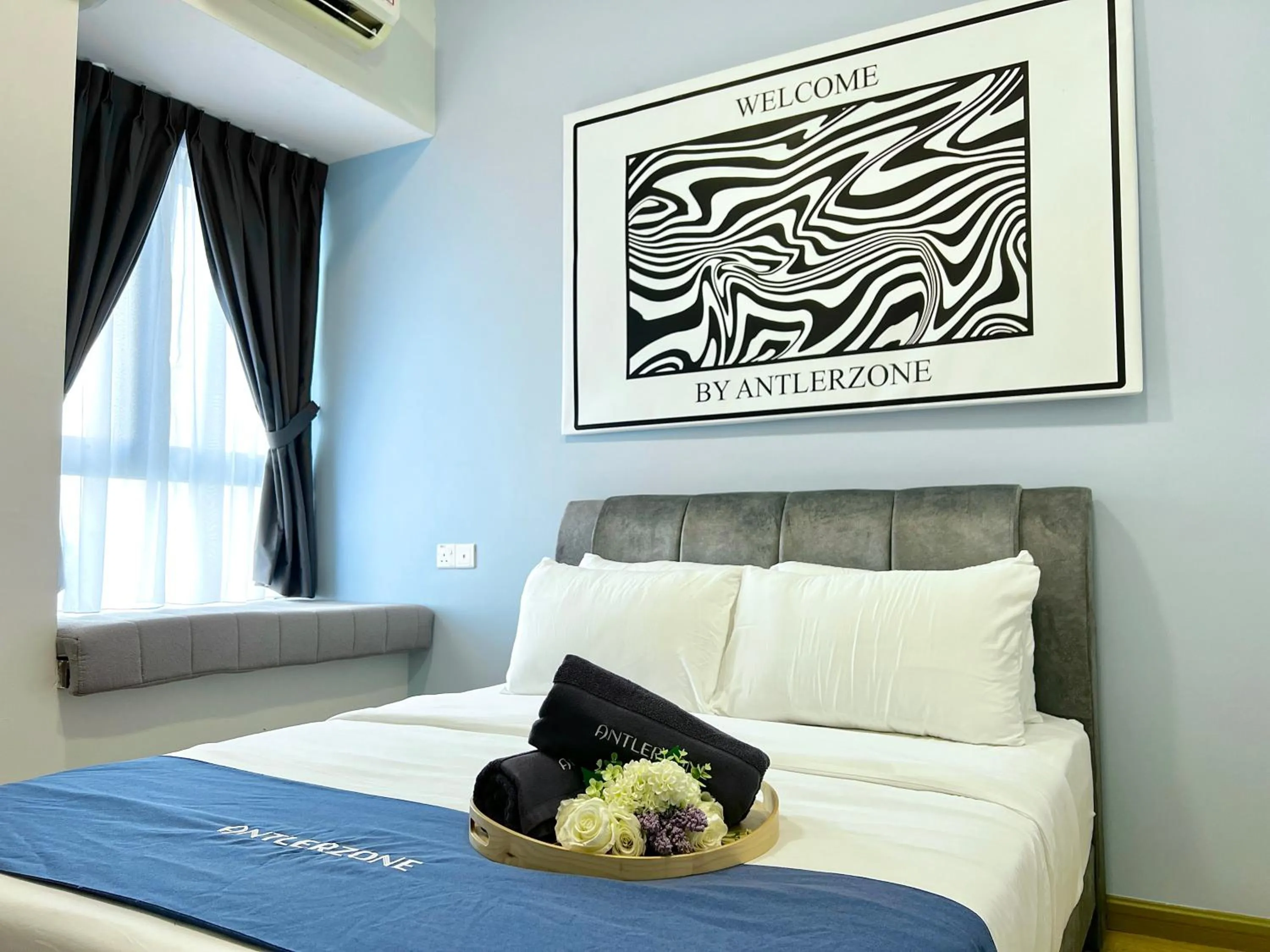 Bed in Country Garden by Antlerzone