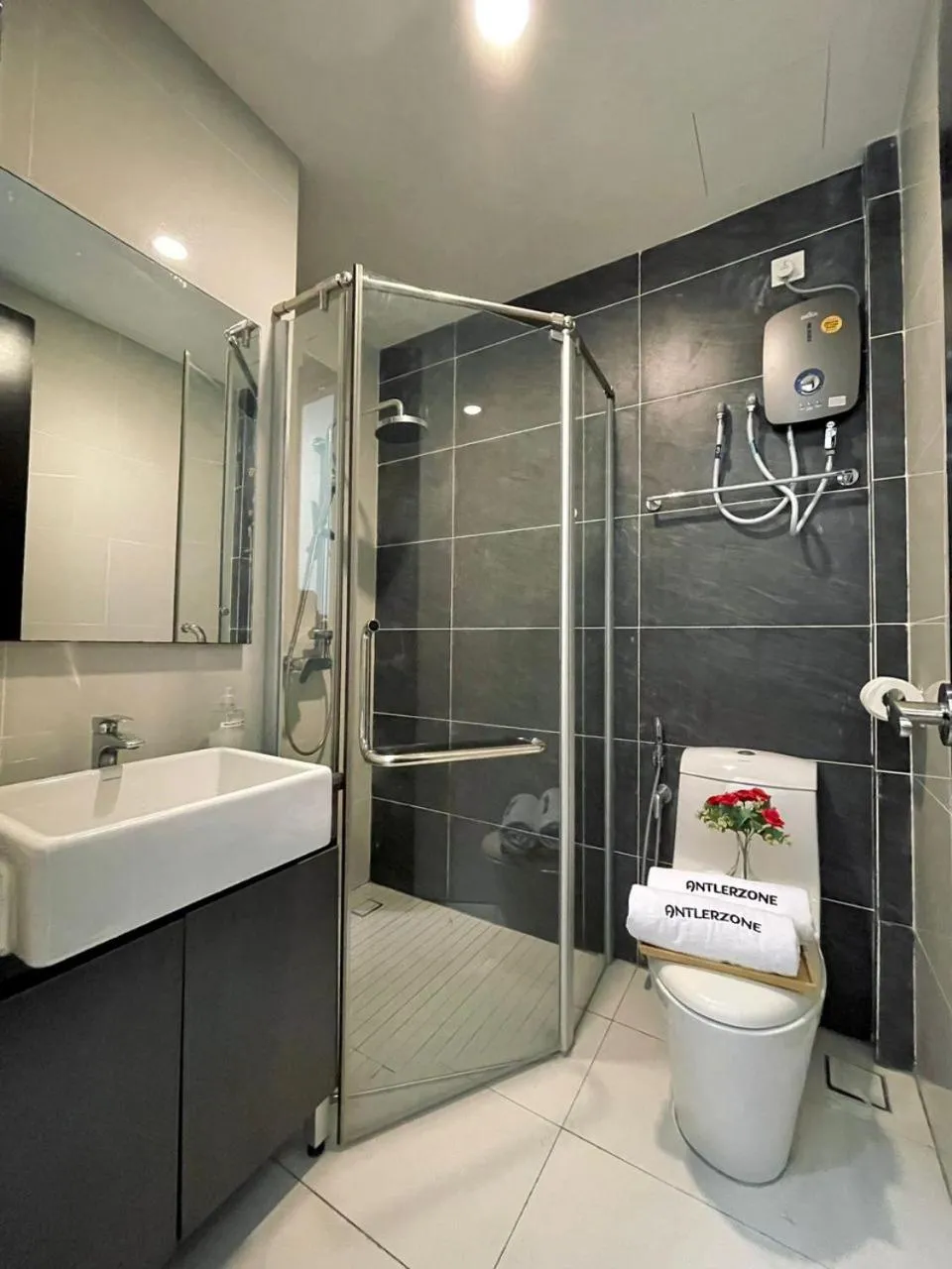 Bathroom in Country Garden by Antlerzone