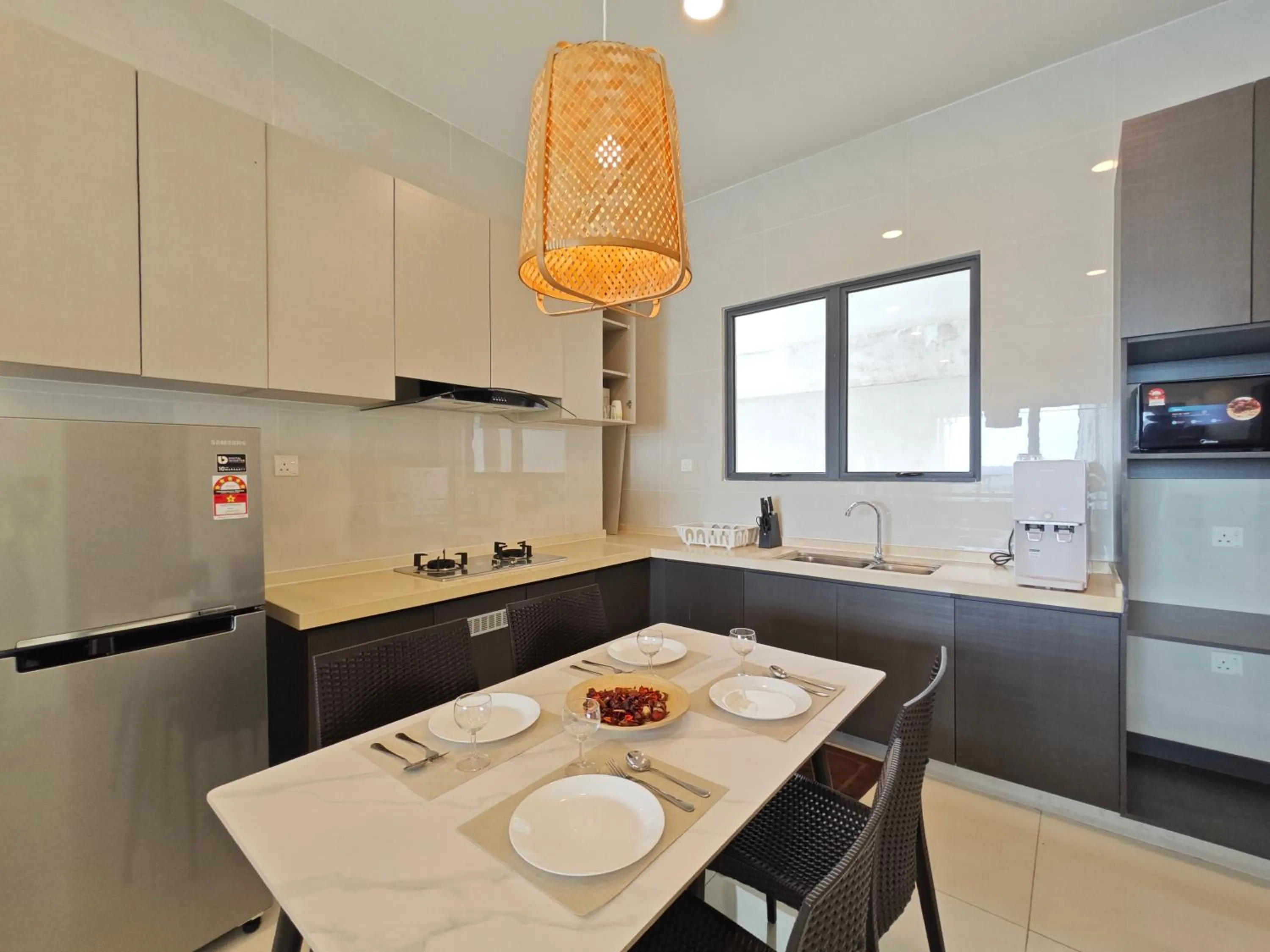 Dining area in Country Garden by Antlerzone