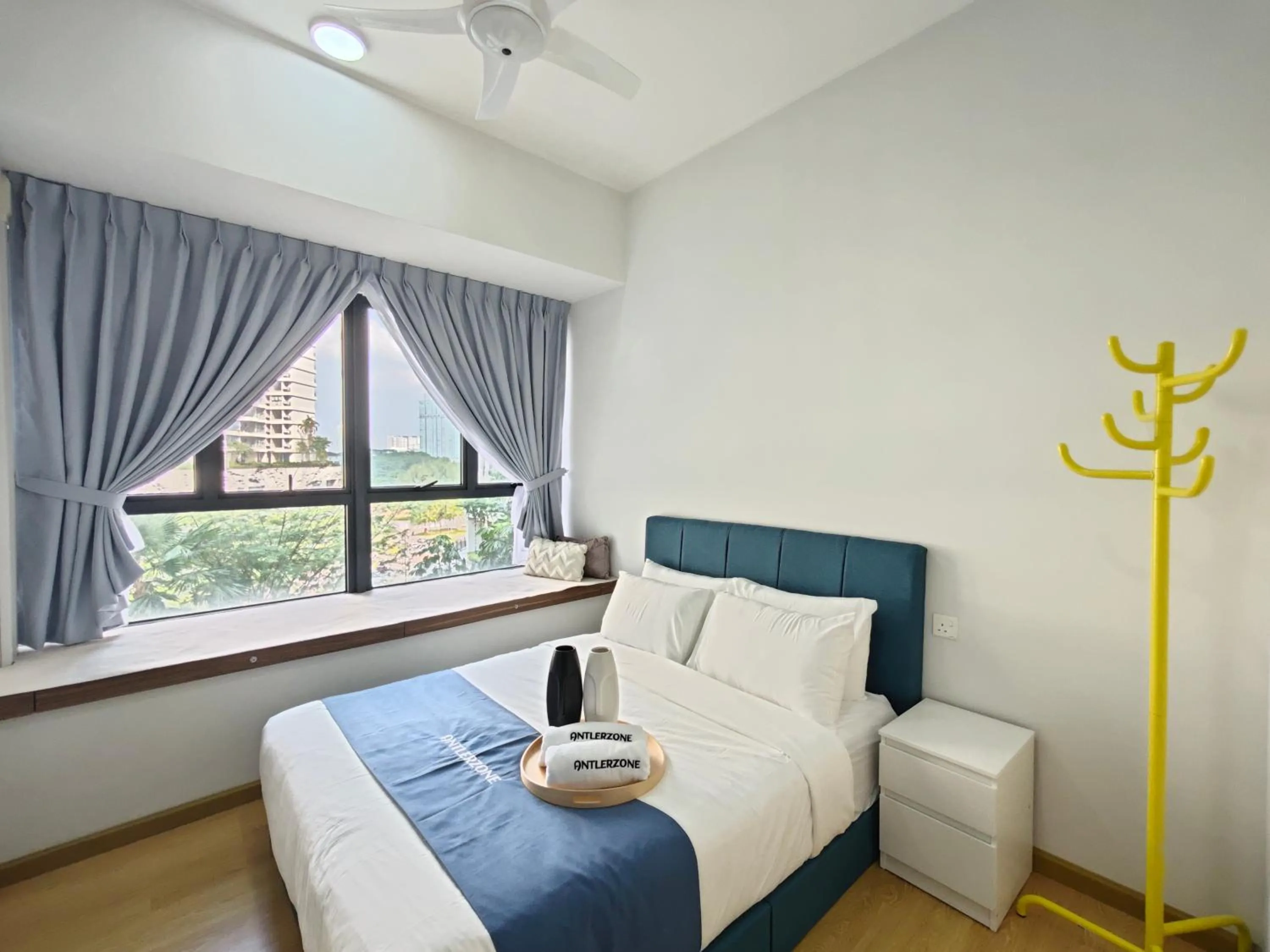 Bed in Country Garden by Antlerzone