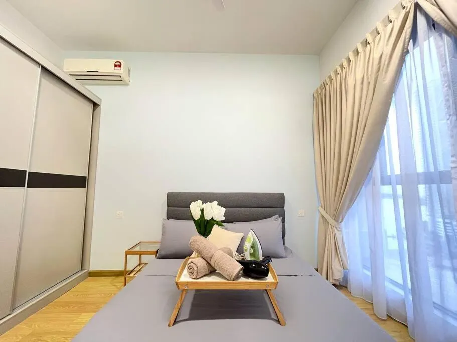 Bed in Country Garden by Antlerzone