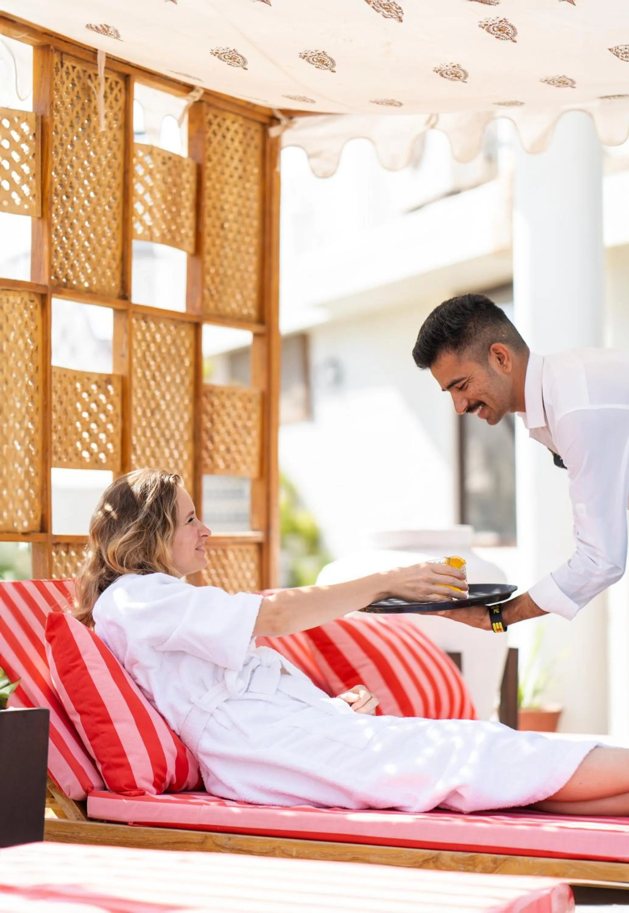 Swimming pool in Surpura Bagh