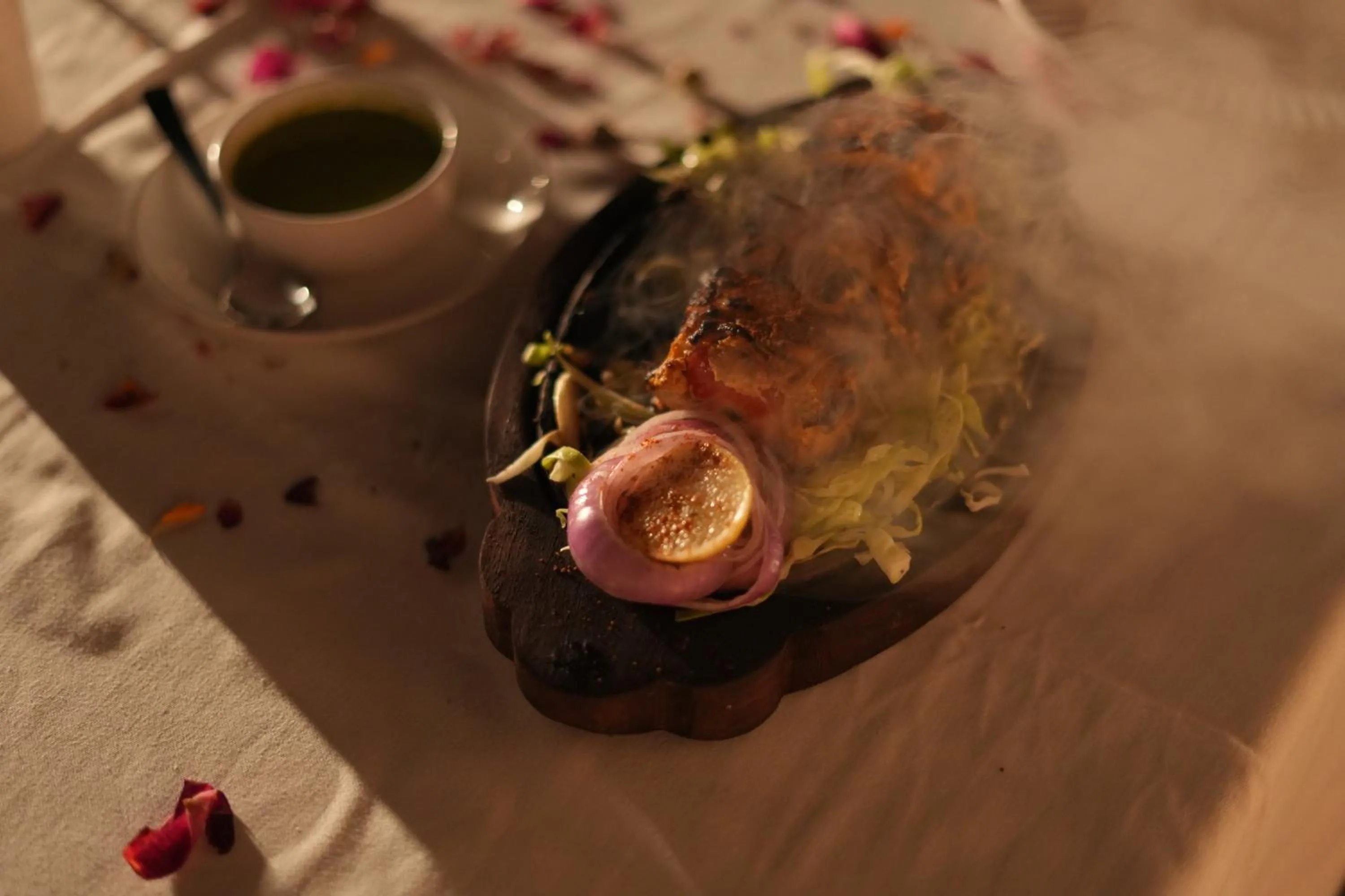 Food in Surpura Bagh