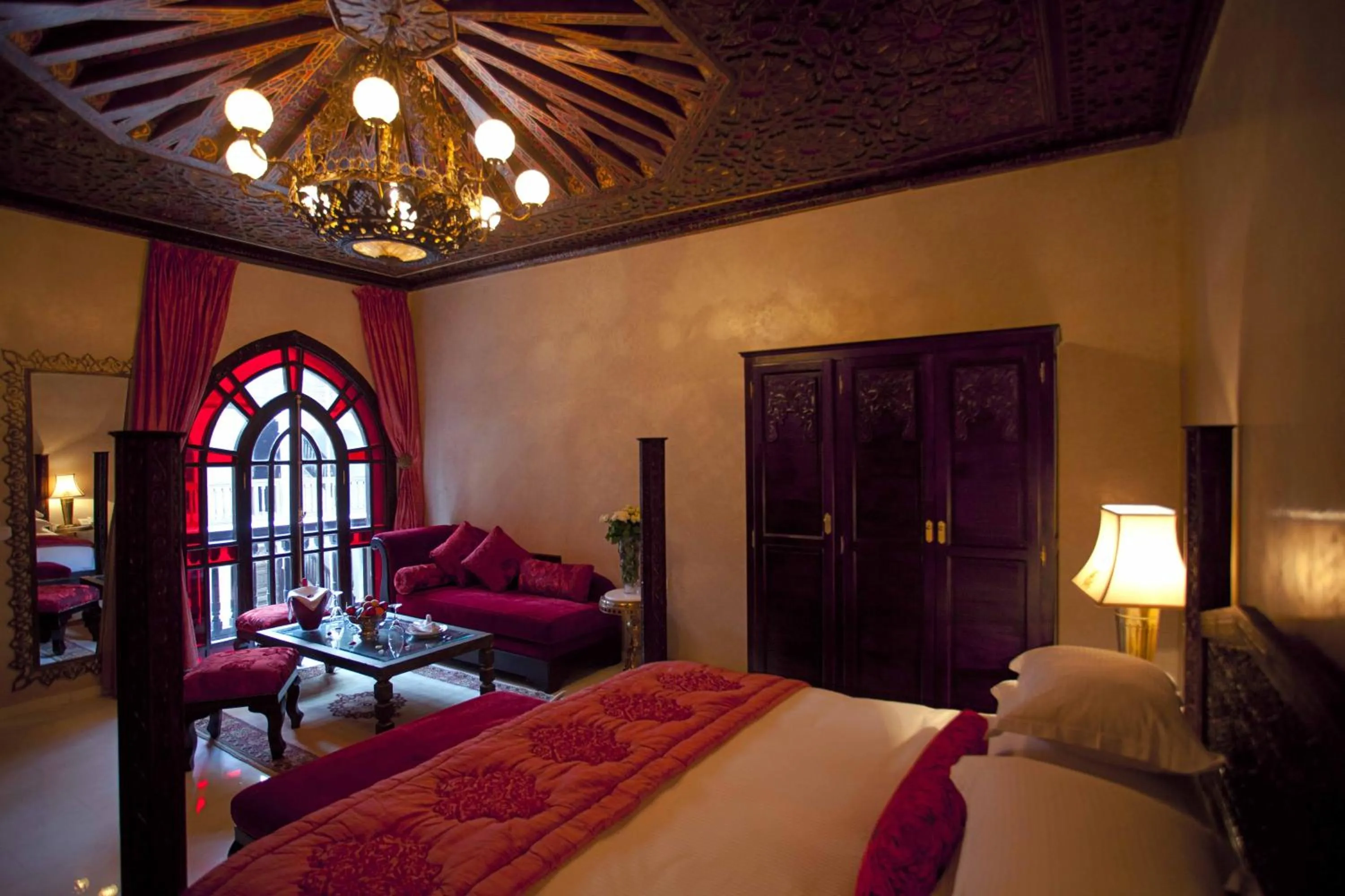 Bed in Palais Shéhérazade & Spa