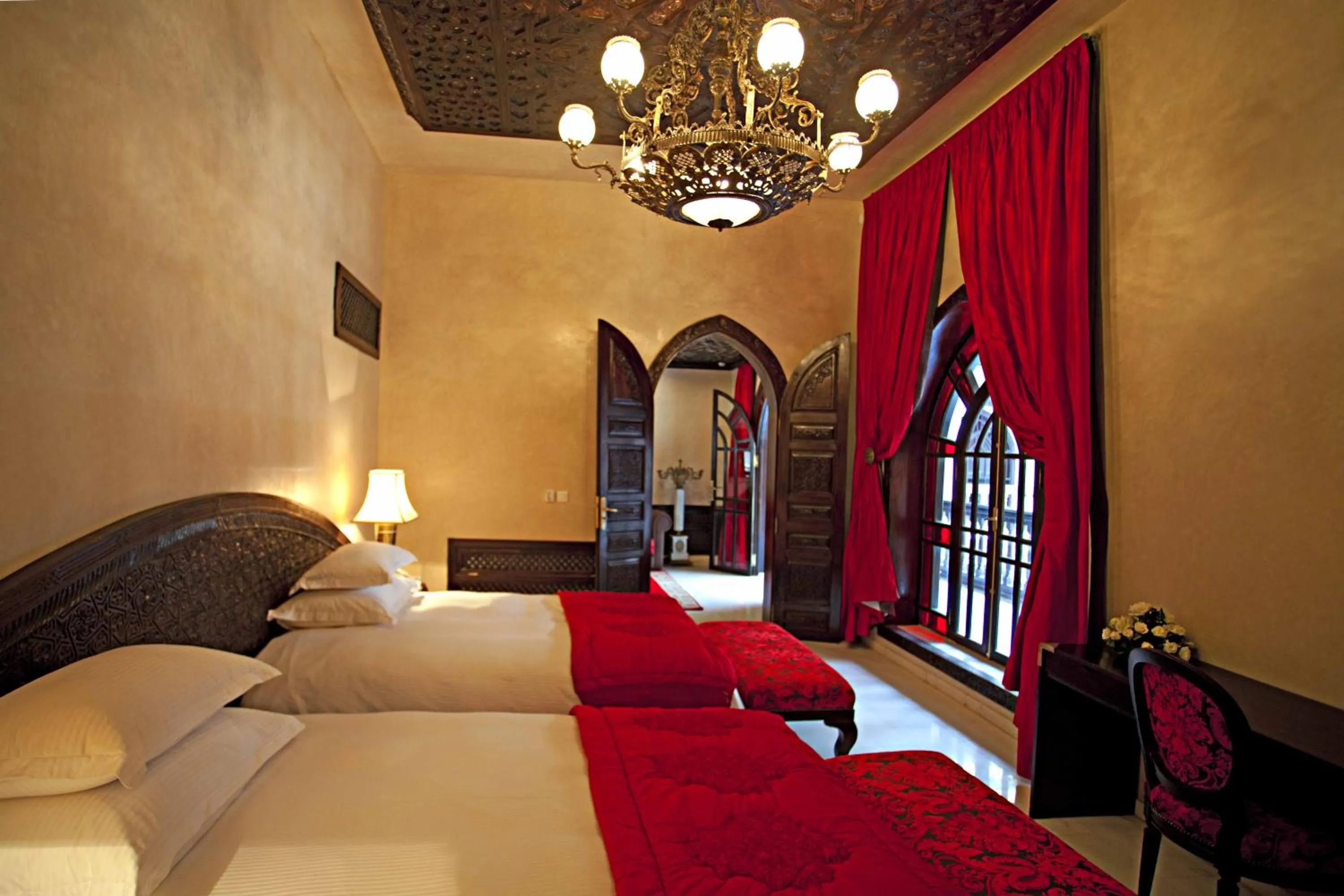 Bed in Palais Shéhérazade & Spa