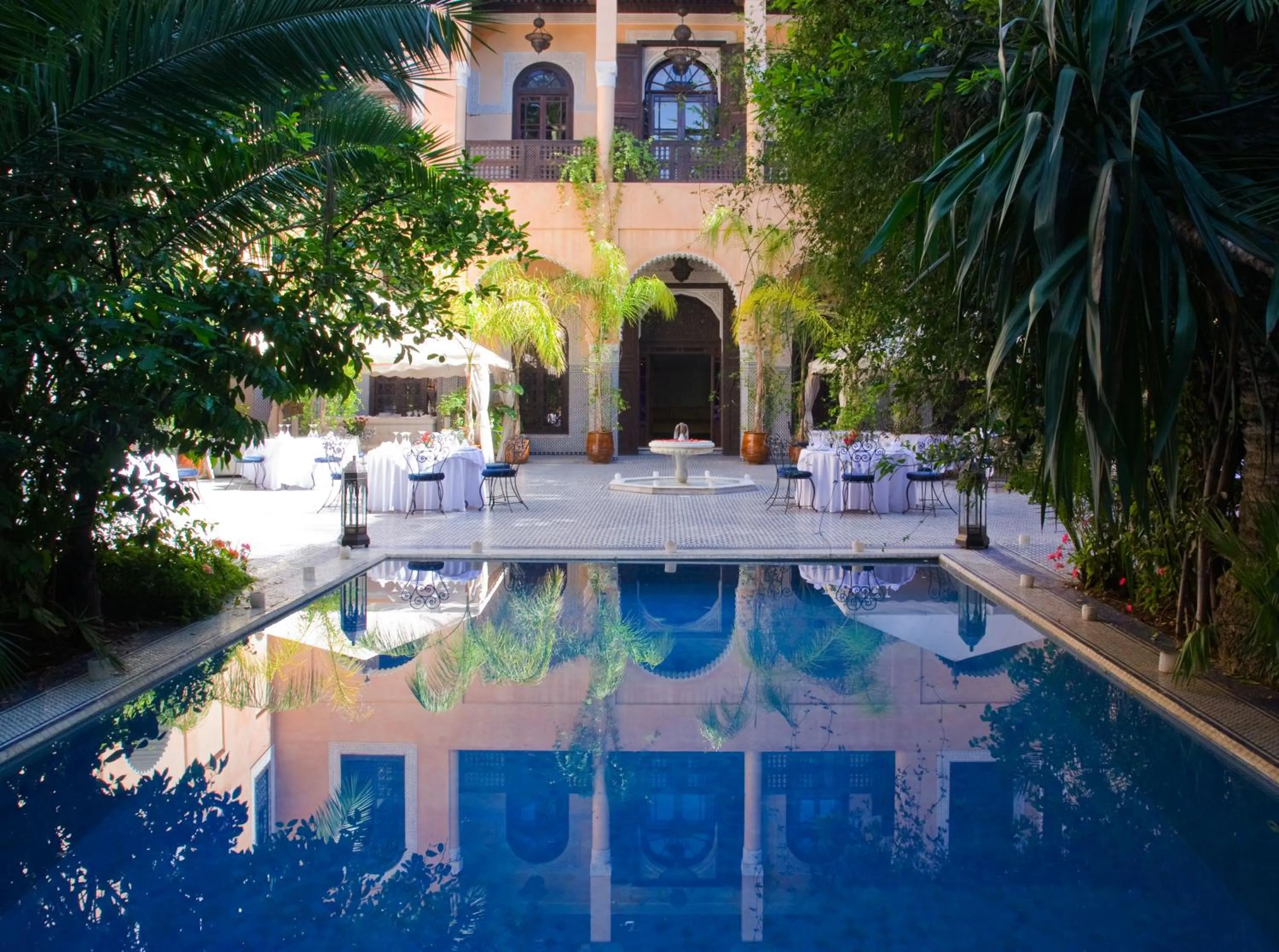 Patio in Palais Shéhérazade & Spa