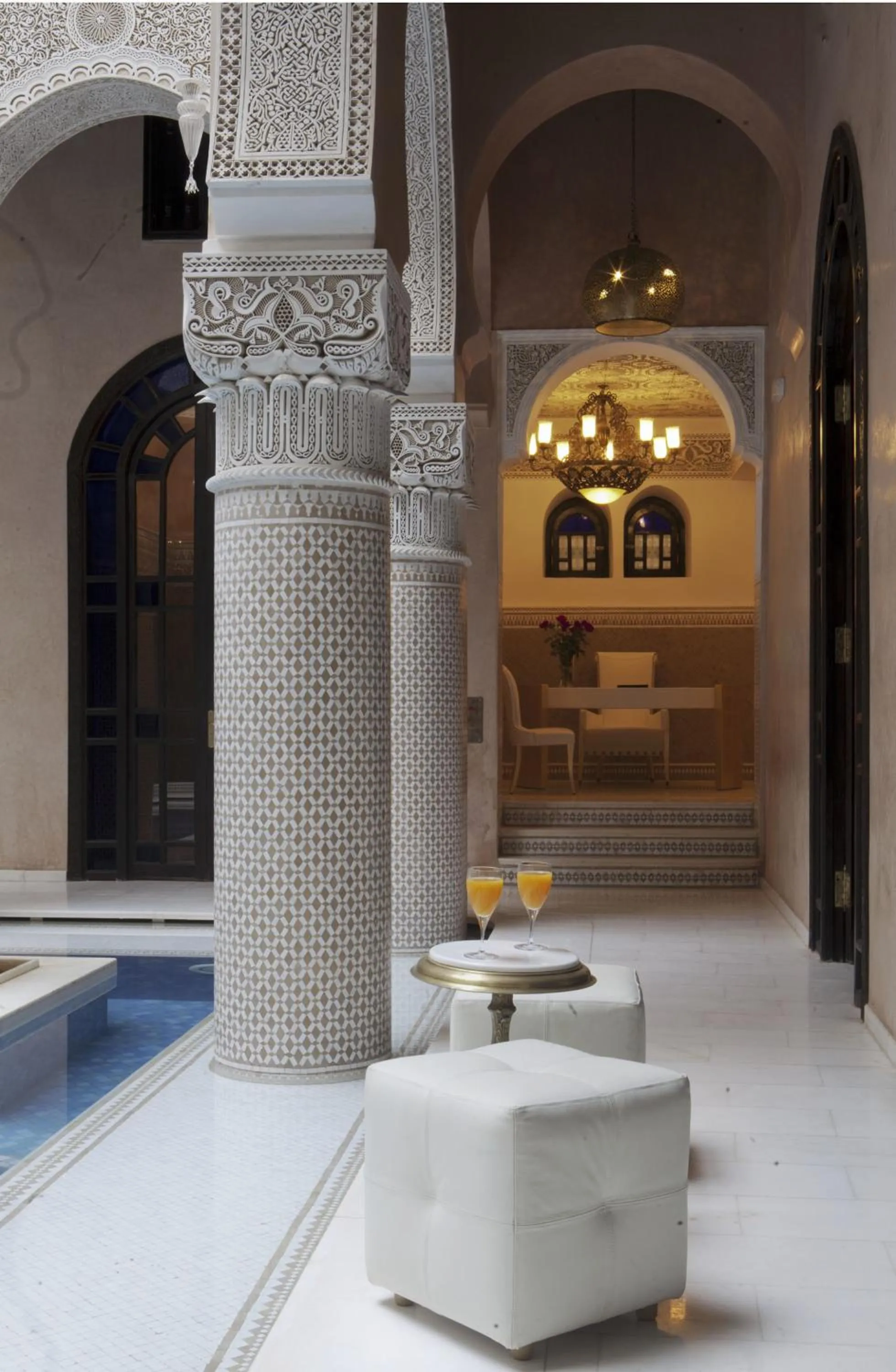 Patio in Palais Shéhérazade & Spa