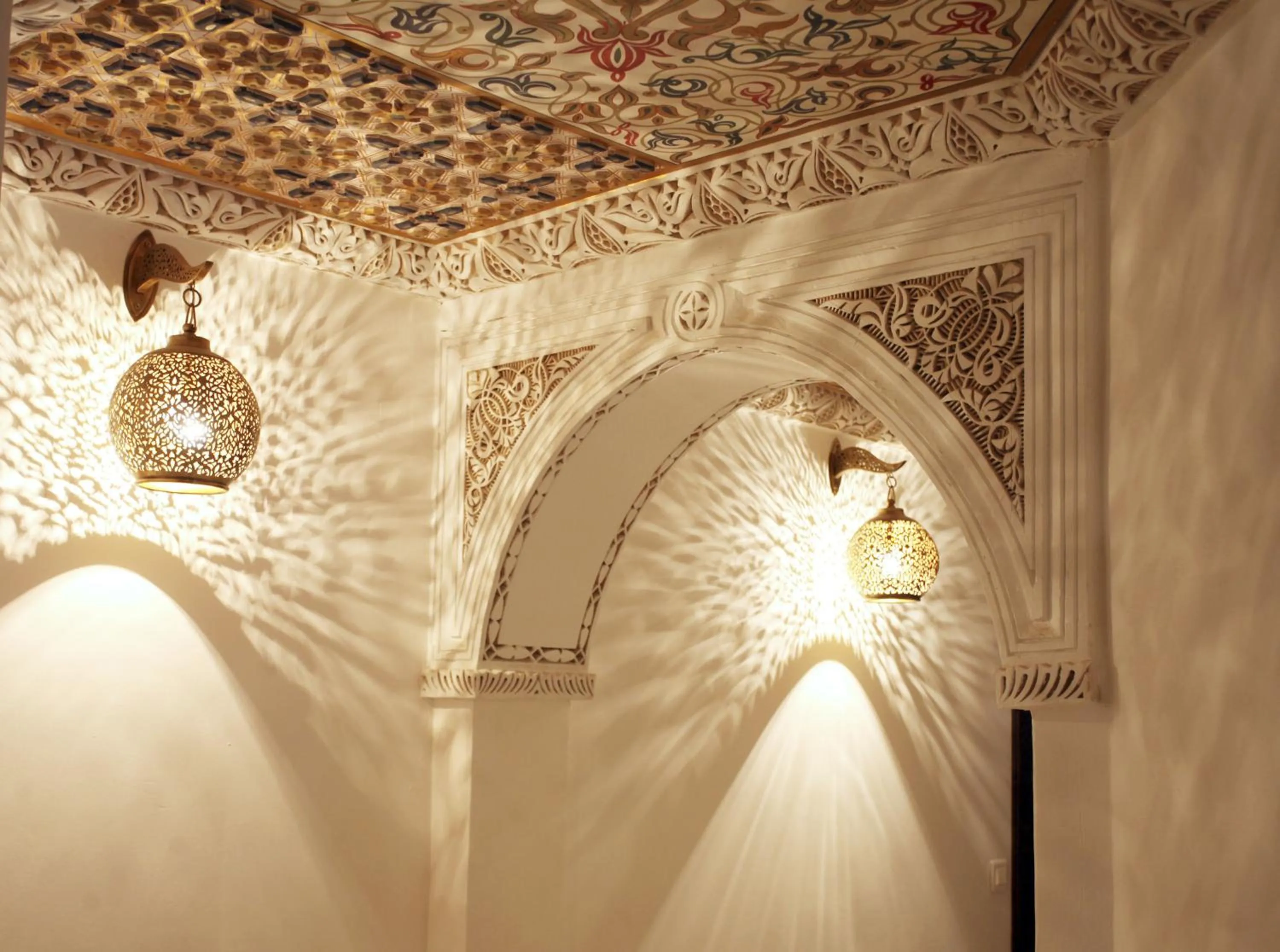 Decorative detail in Palais Shéhérazade & Spa