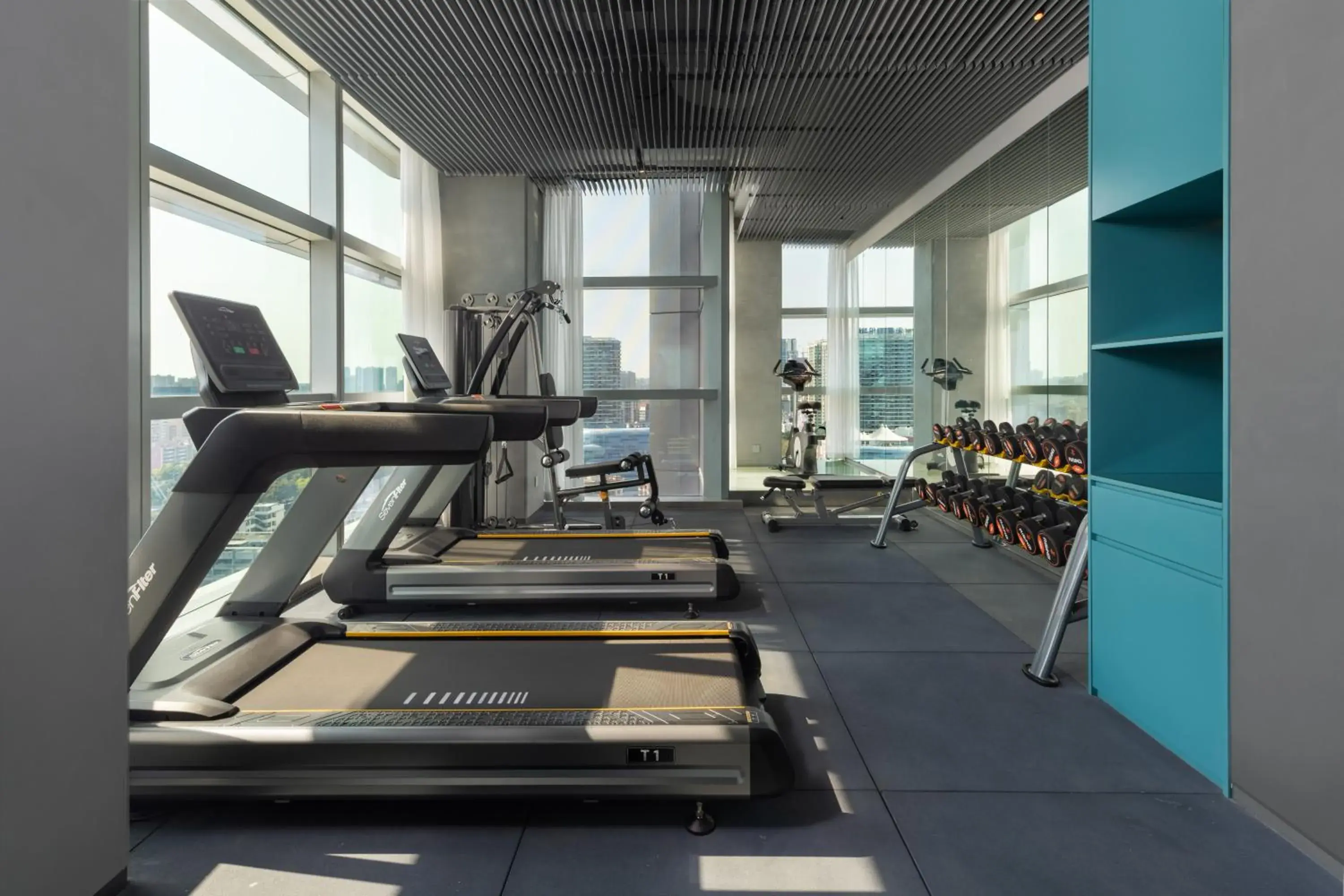 Fitness centre/facilities in Pagoda Hotel Shenzhen Familytrip&BusinessTravel Fitness centre/facilities in Pagoda Hotel Shenzhen Familytrip&BusinessTravel