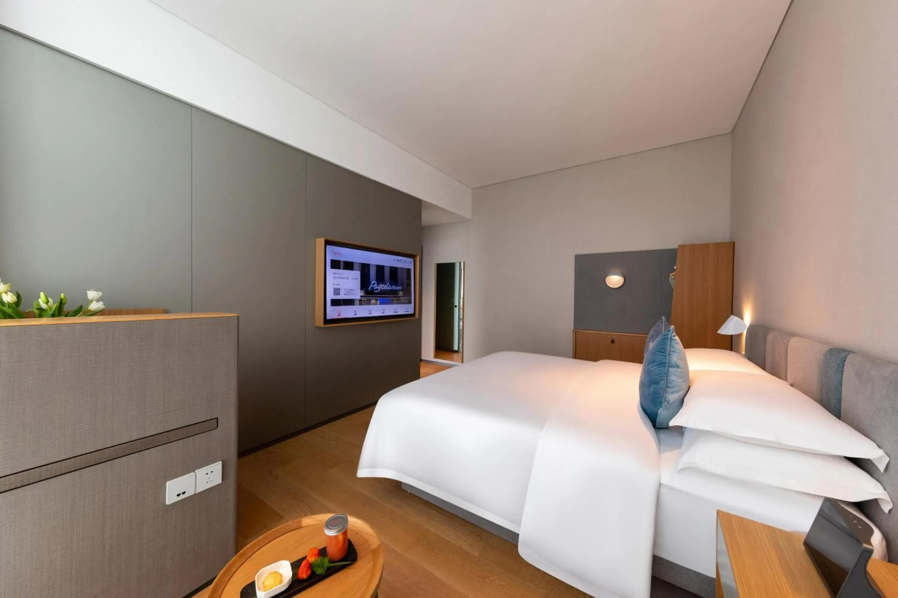 Bed in Pagoda Hotel Shenzhen Familytrip&BusinessTravel Bed in Pagoda Hotel Shenzhen Familytrip&BusinessTravel