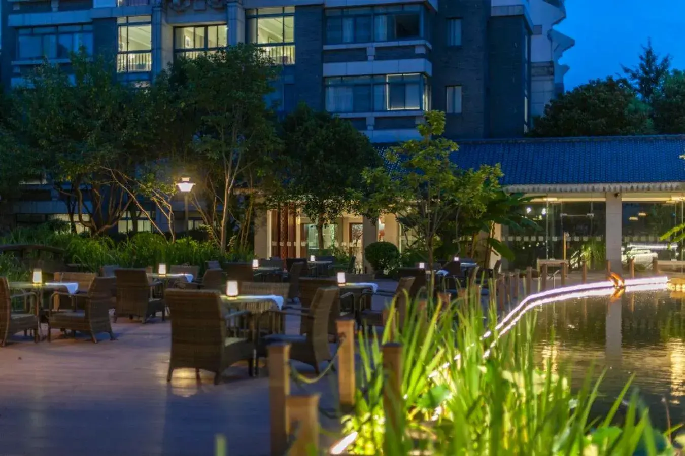 Garden view in Luoxingge SSAW Boutiquel Hotel Garden view in Luoxingge SSAW Boutiquel Hotel