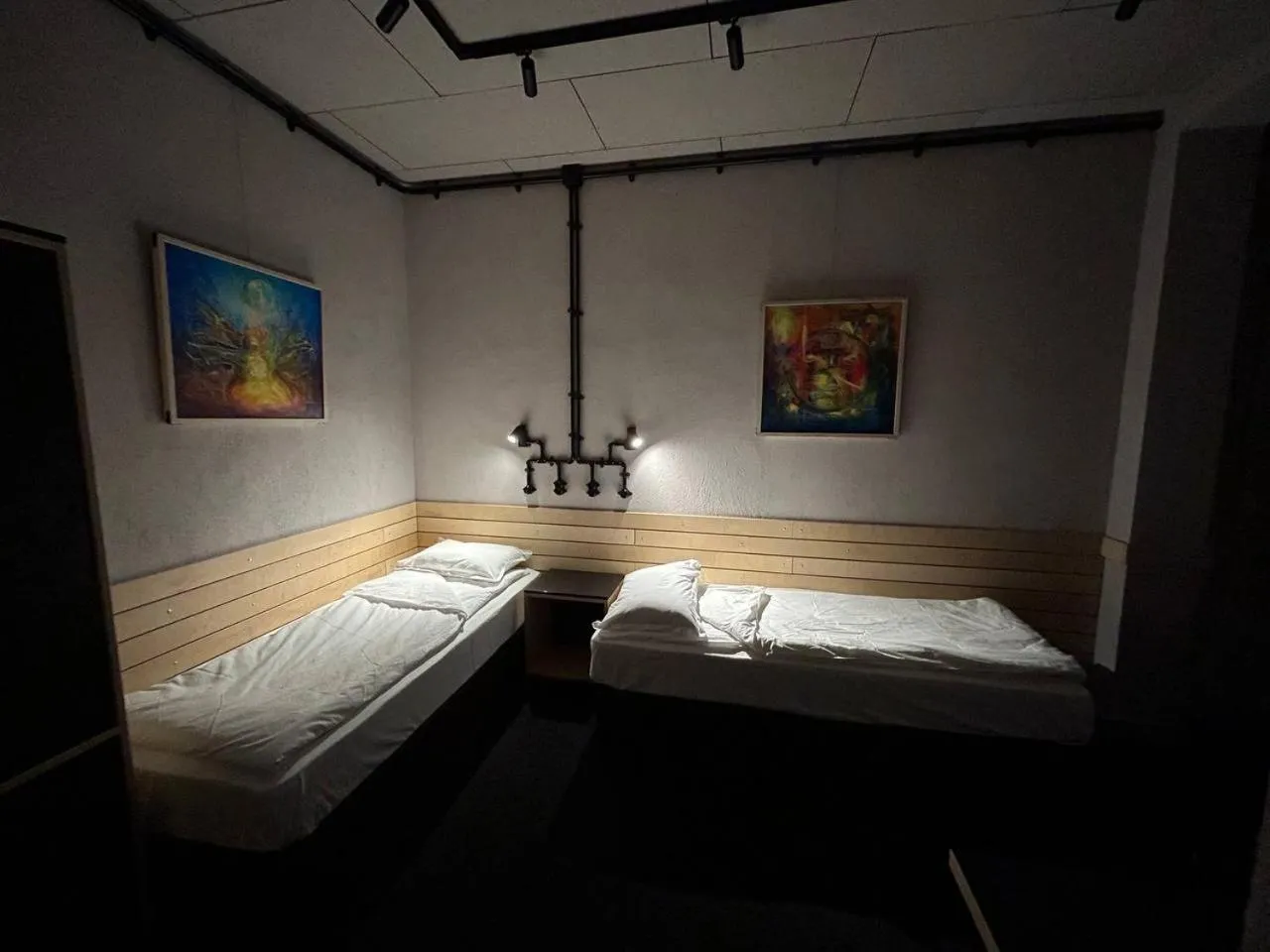 Bed in Art Hotel 158