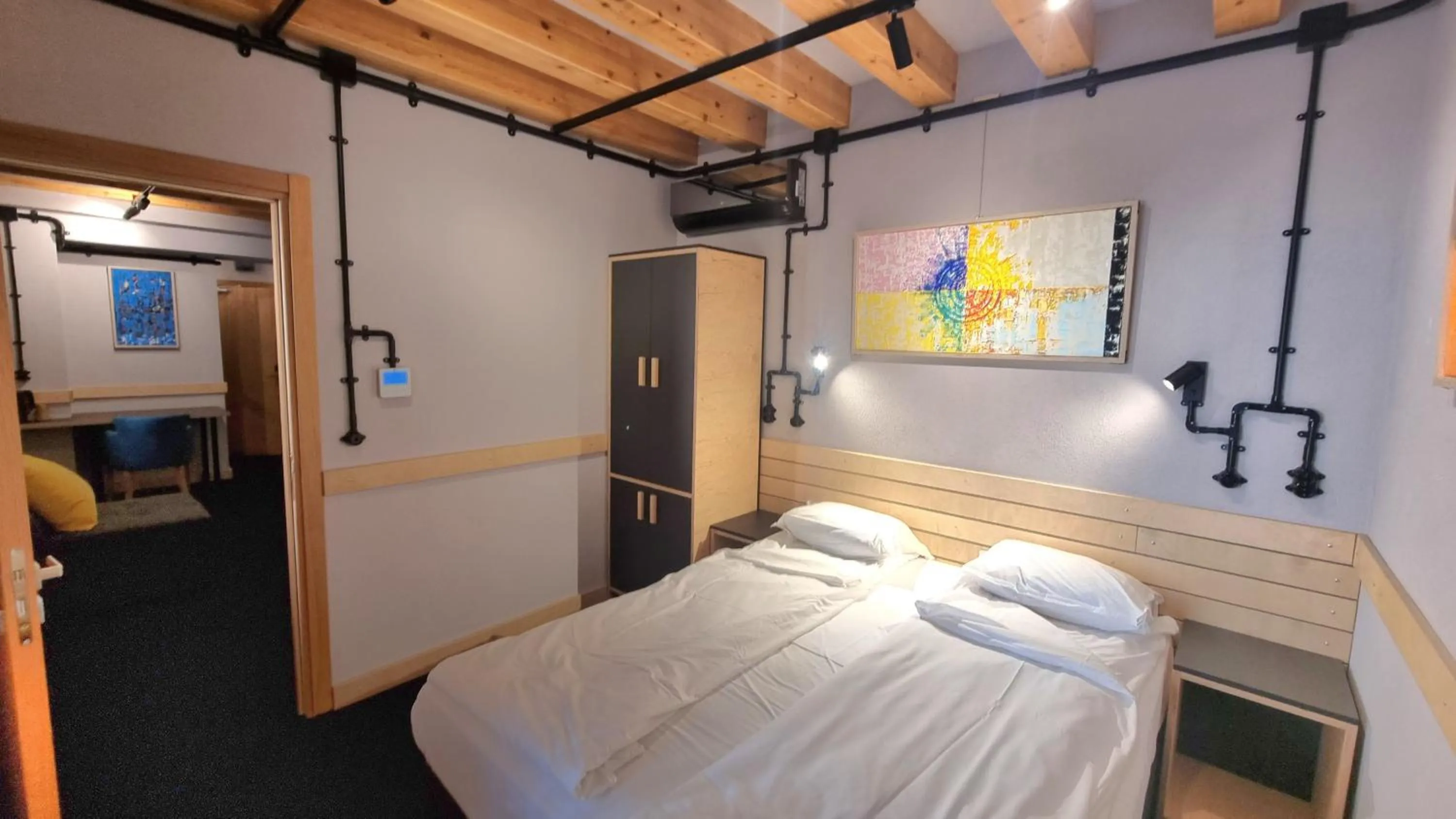 Bedroom, Bed in Art Hotel 158