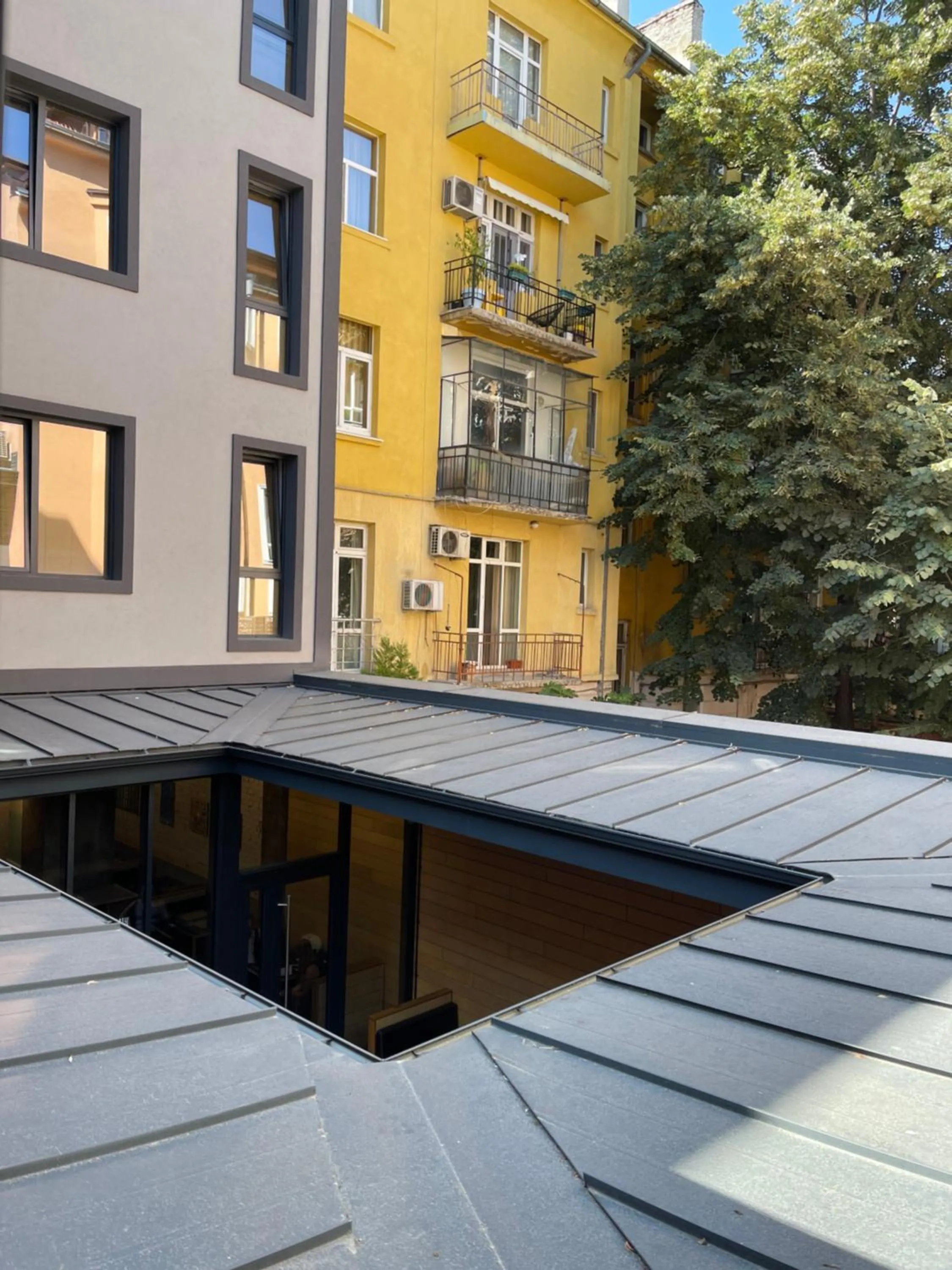 Garden view in Art Hotel 158