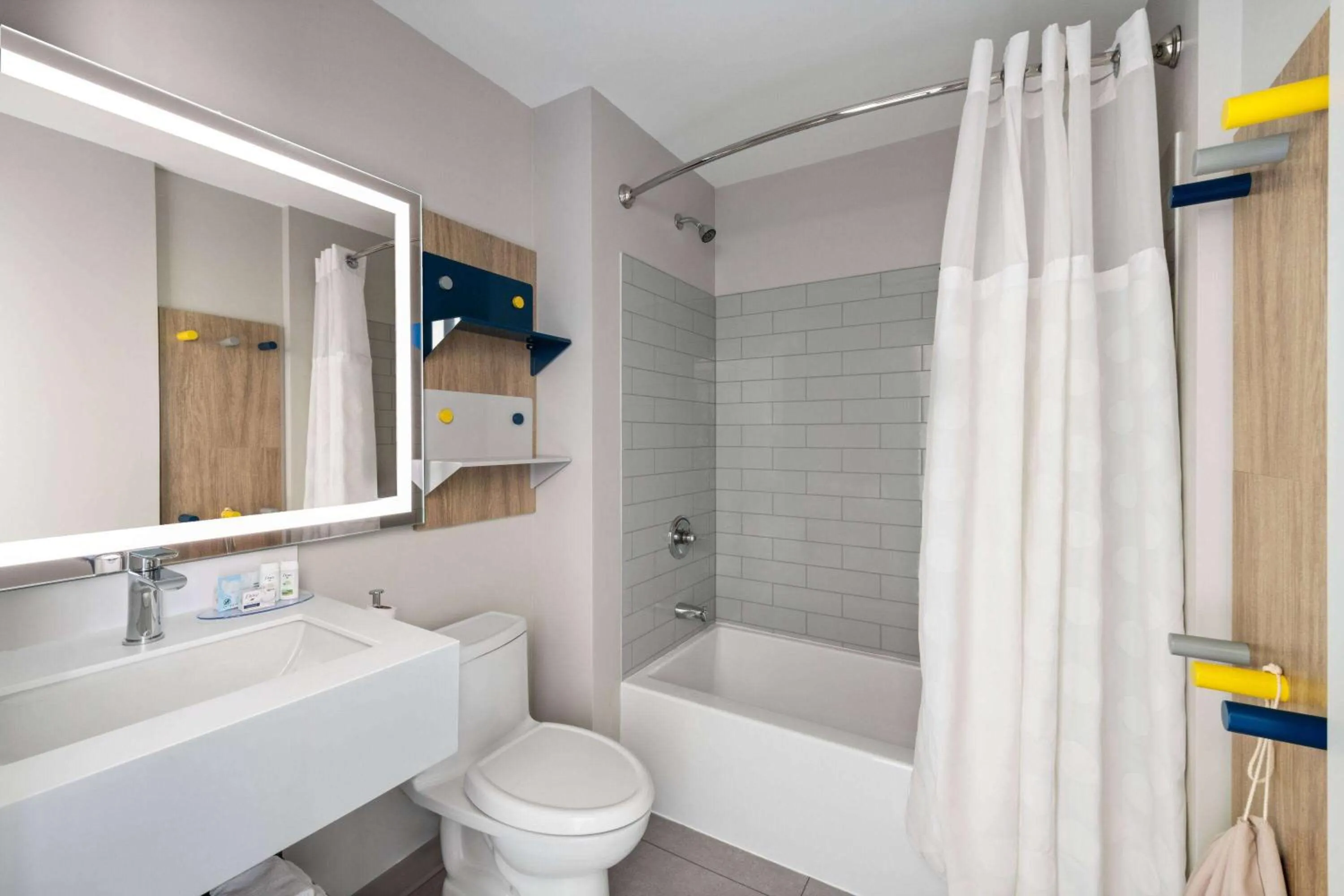 Bathroom in Microtel Inn & Suites by Wyndham Lachute