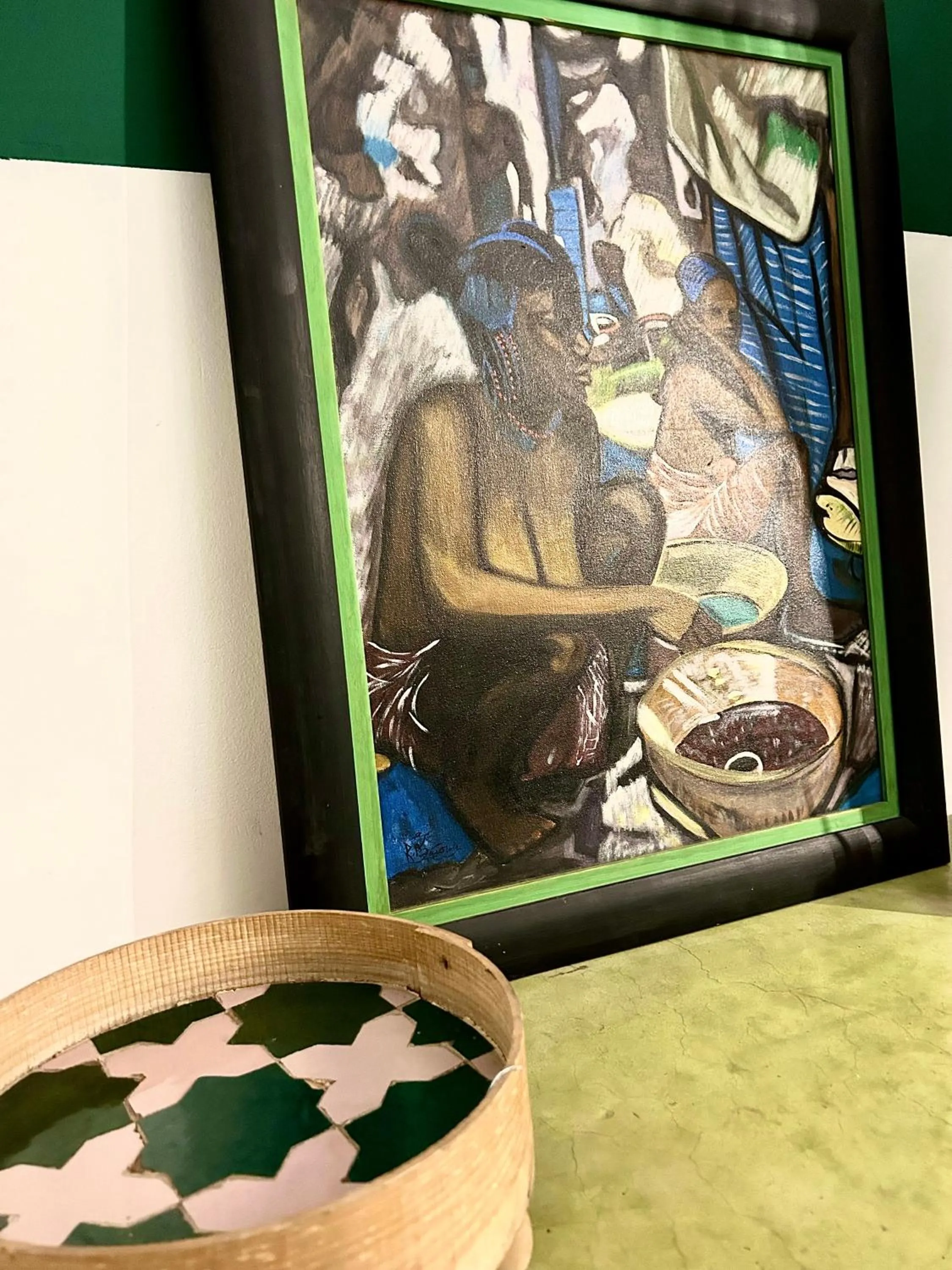 Photo of the whole room in Riad Lauriers Blancs