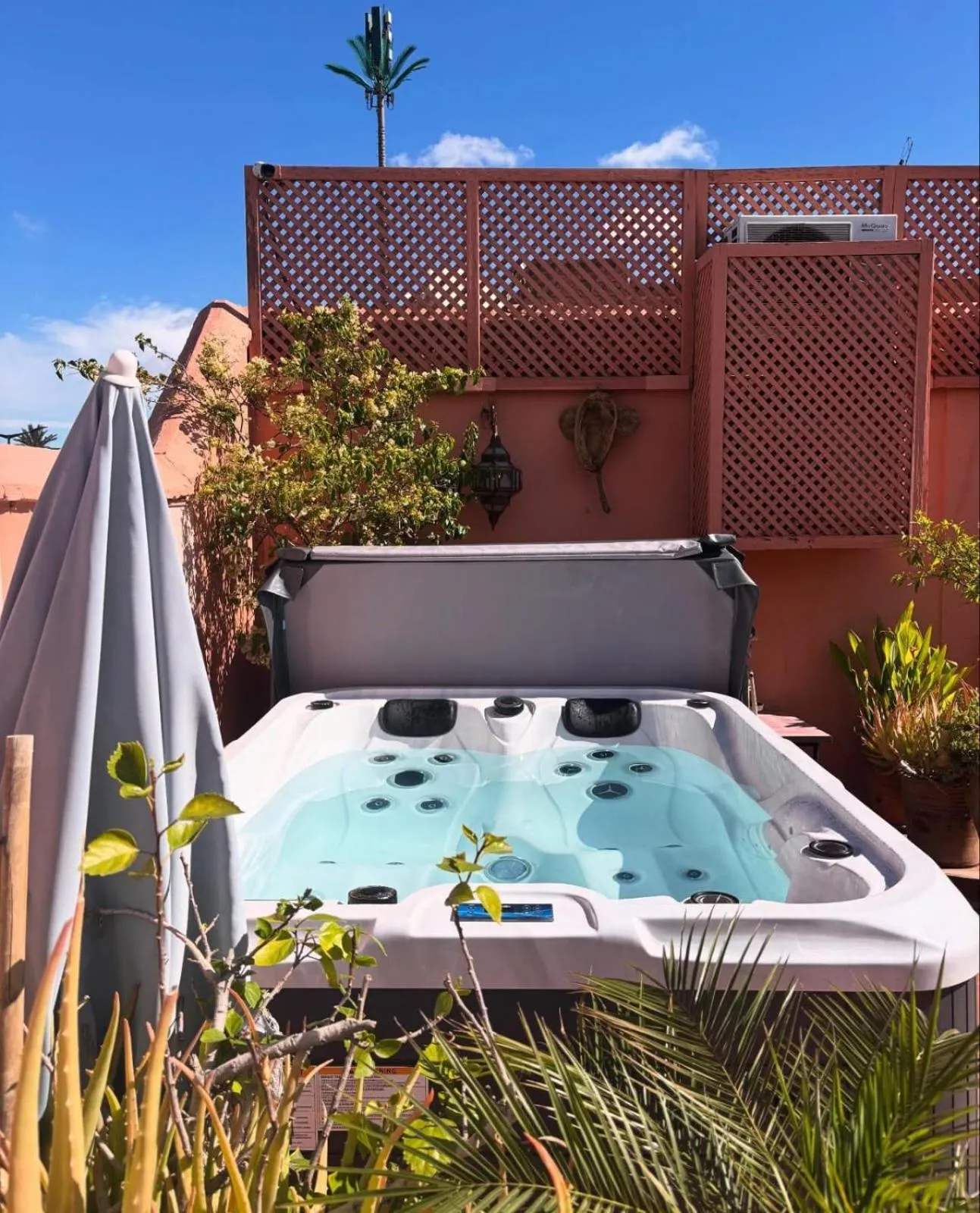 Balcony/Terrace in Riad Lauriers Blancs
