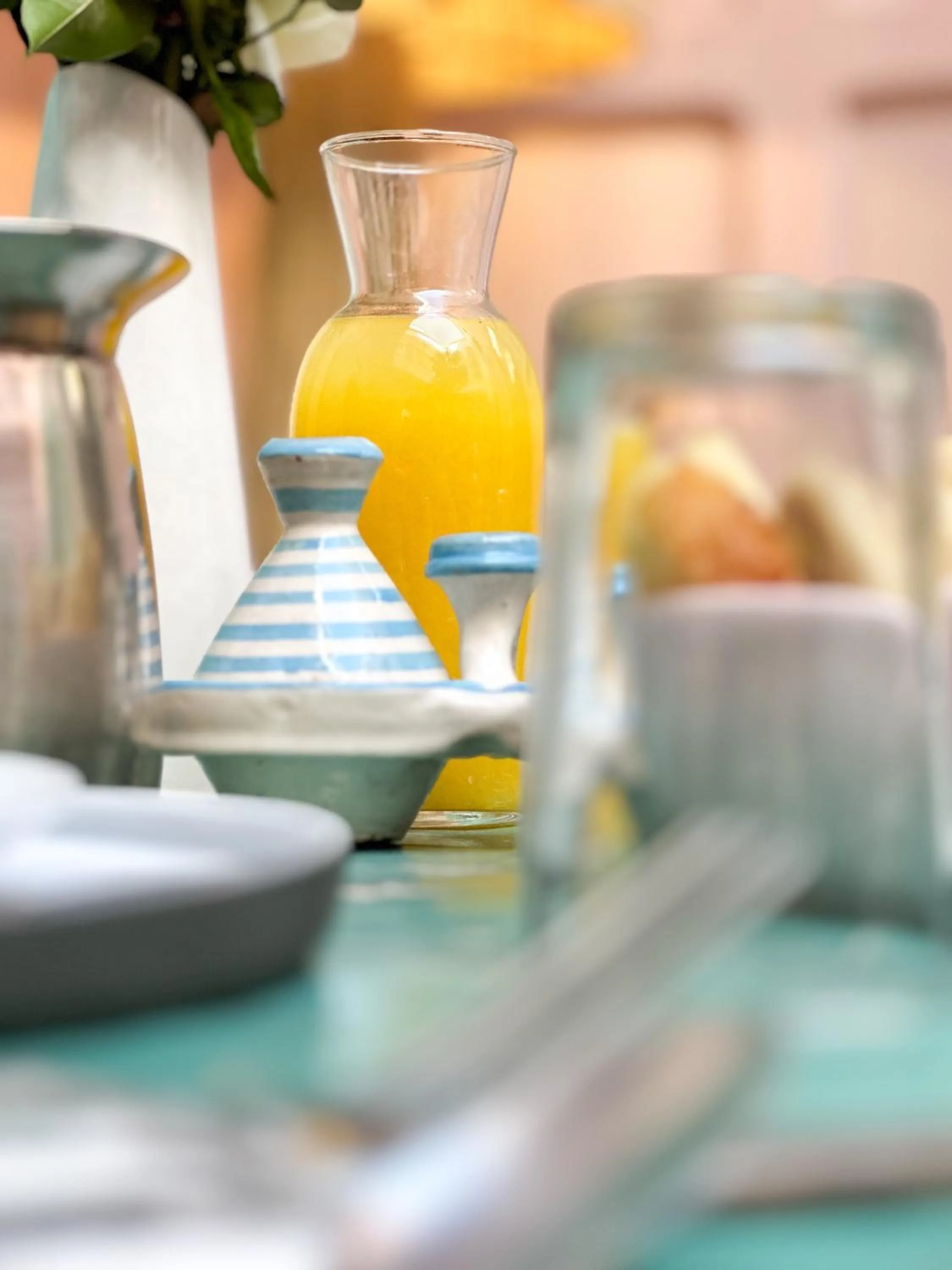 Breakfast in Riad Lauriers Blancs