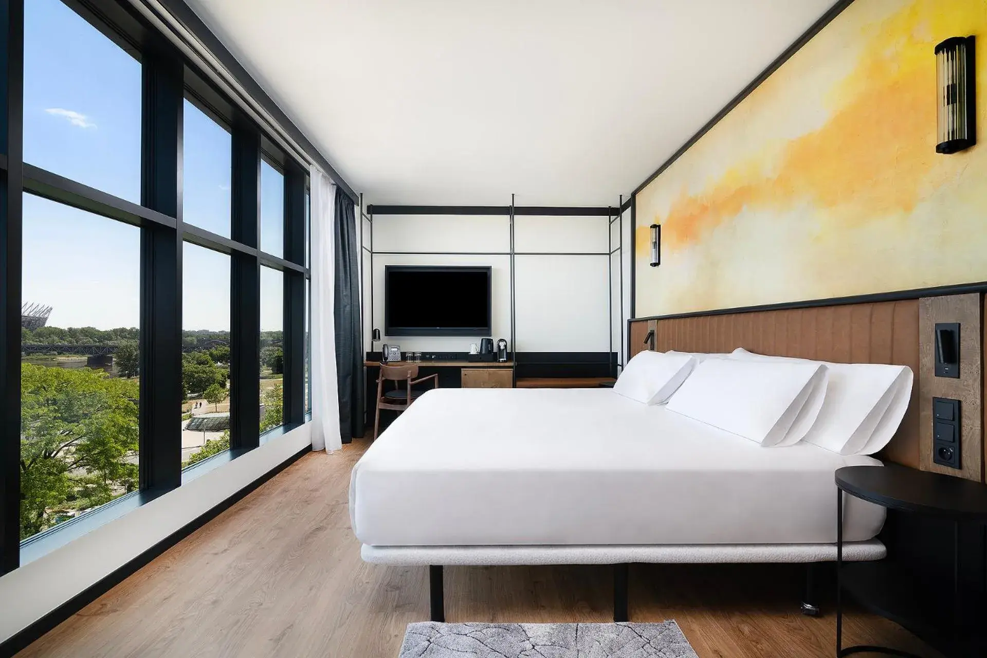 Bedroom, Bed in Barceló Warsaw Powiśle Bedroom, Bed in Barceló Warsaw Powiśle