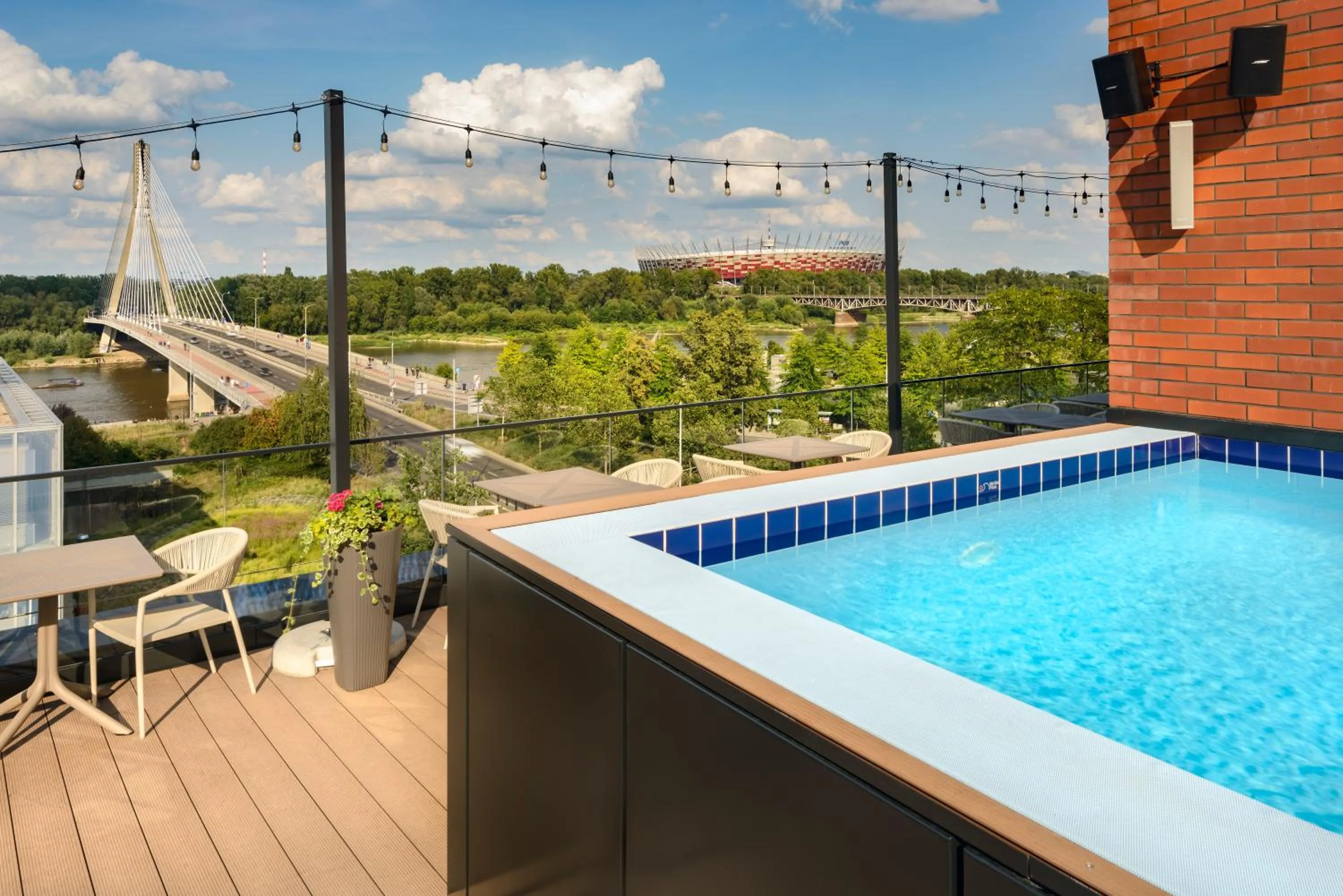 Swimming pool in Barceló Warsaw Powiśle