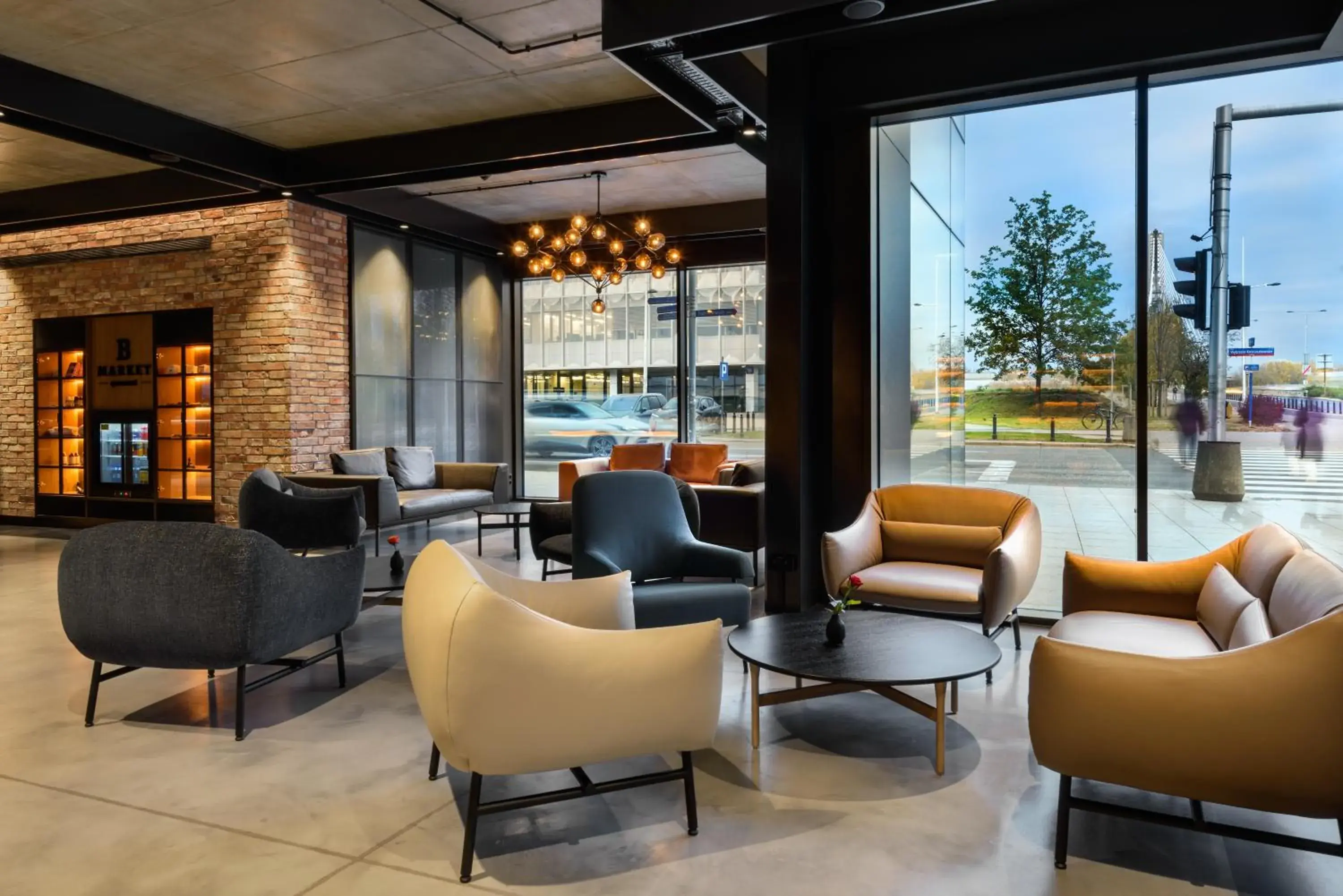 Lobby or reception in Barceló Warsaw Powiśle Lobby or reception in Barceló Warsaw Powiśle