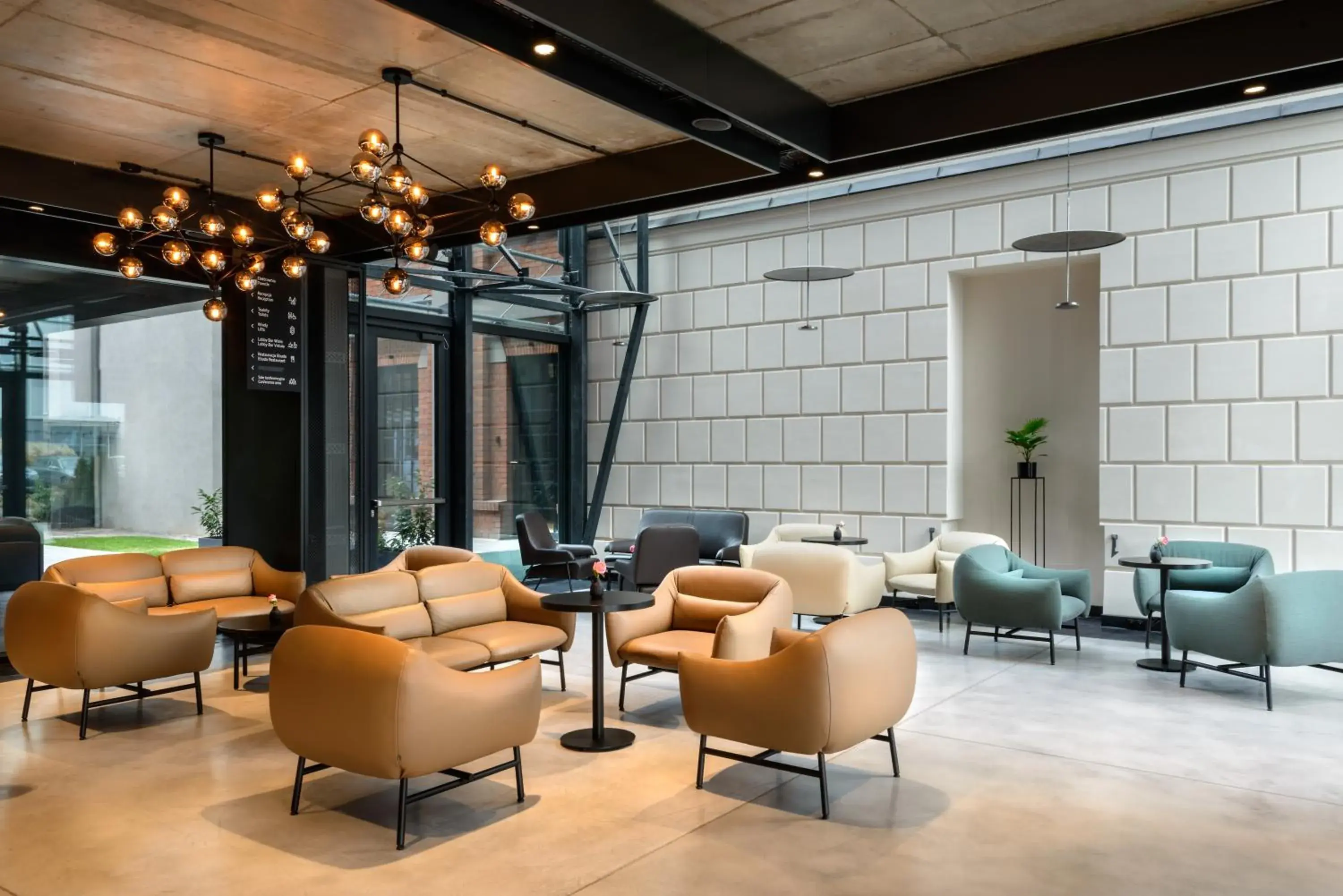 Lobby or reception in Barceló Warsaw Powiśle Lobby or reception in Barceló Warsaw Powiśle