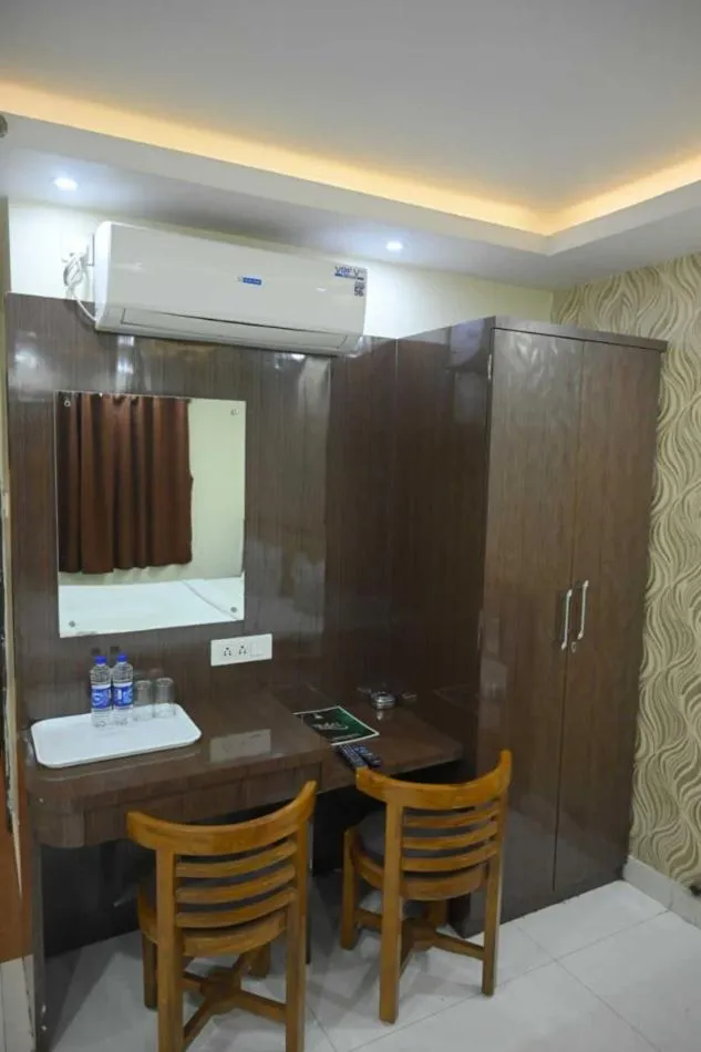 Seating area in Hotel Jyoti International