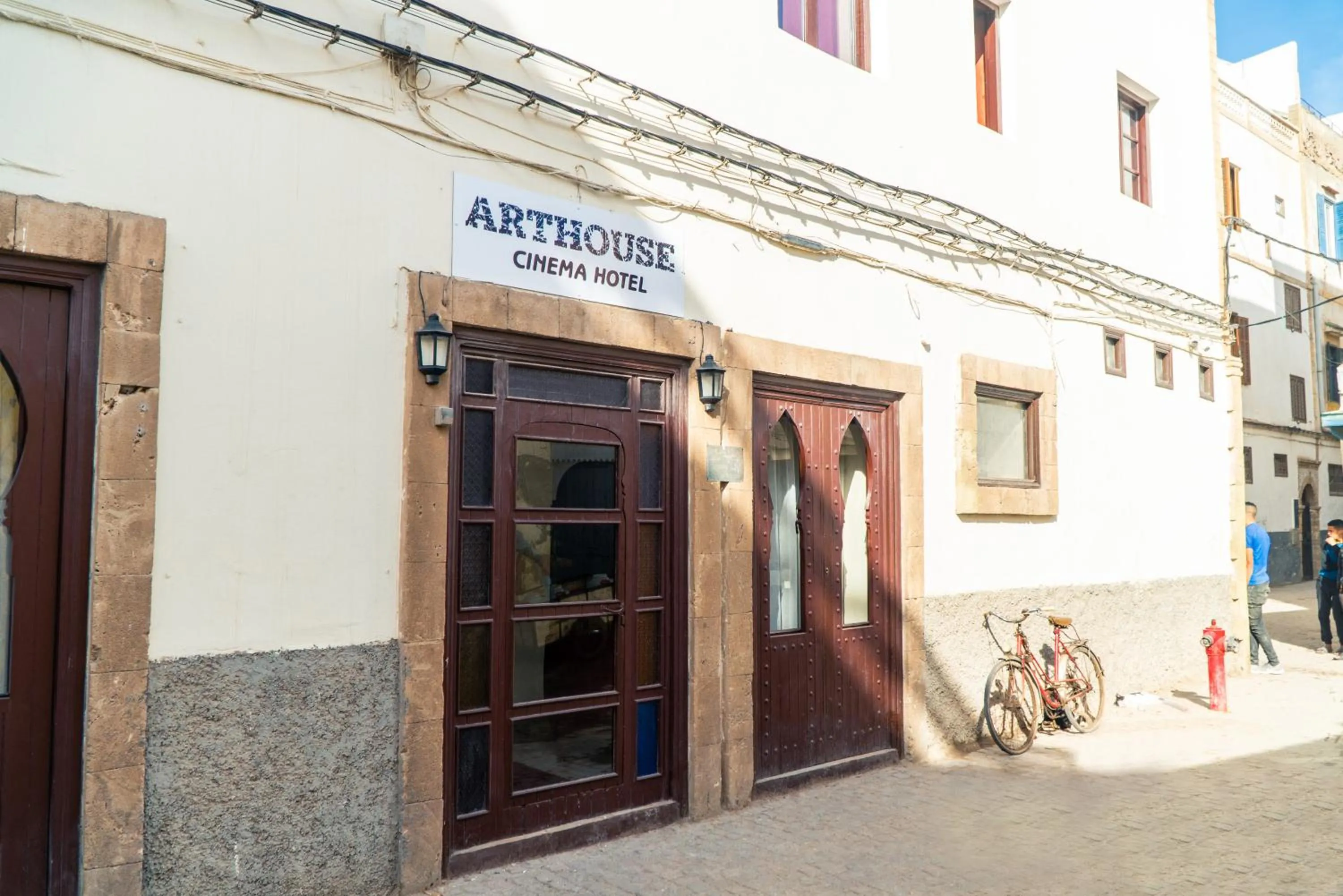 Facade/entrance in ArtHouse Cinema Hotel