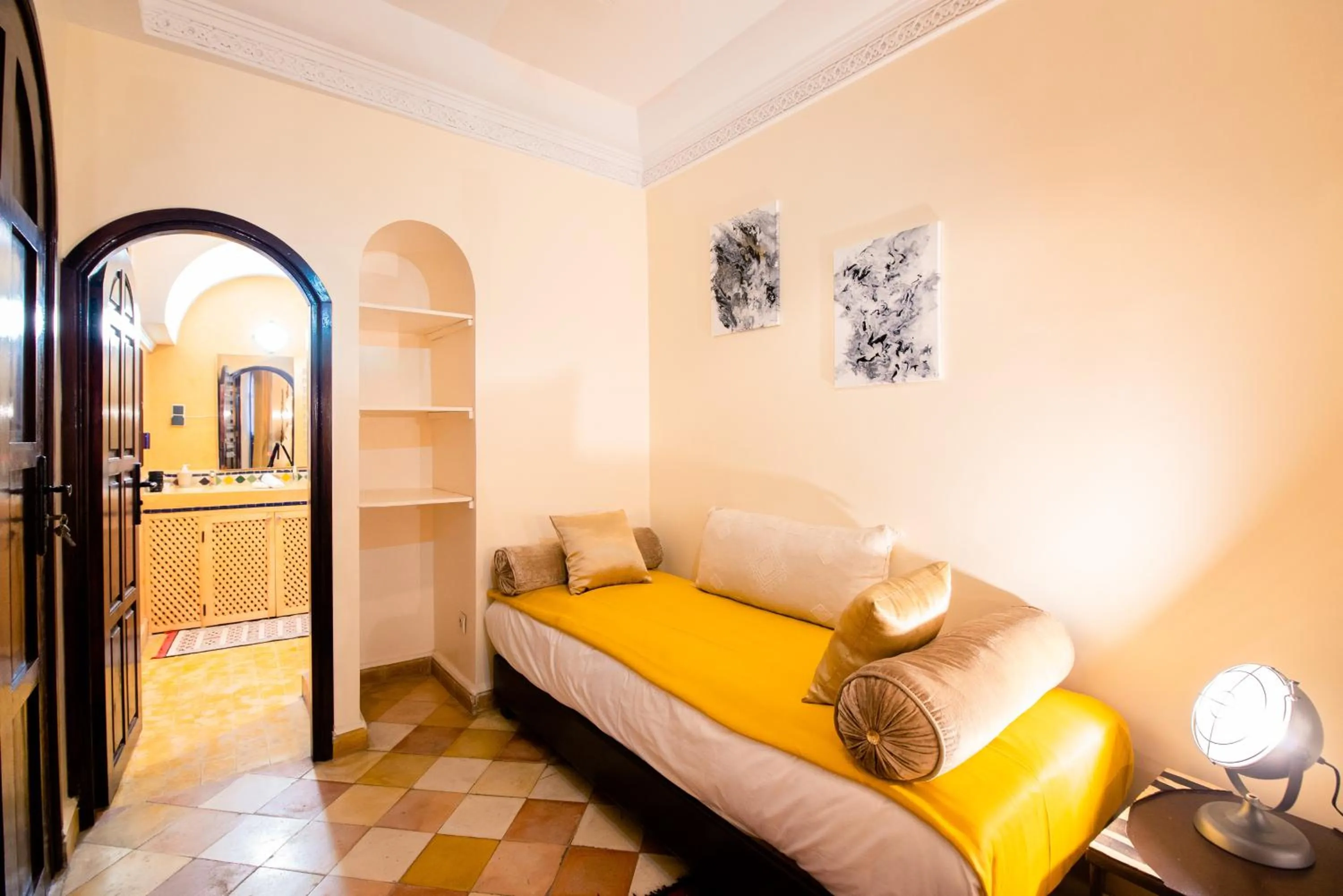 Photo of the whole room, Bed in ArtHouse Cinema Hotel