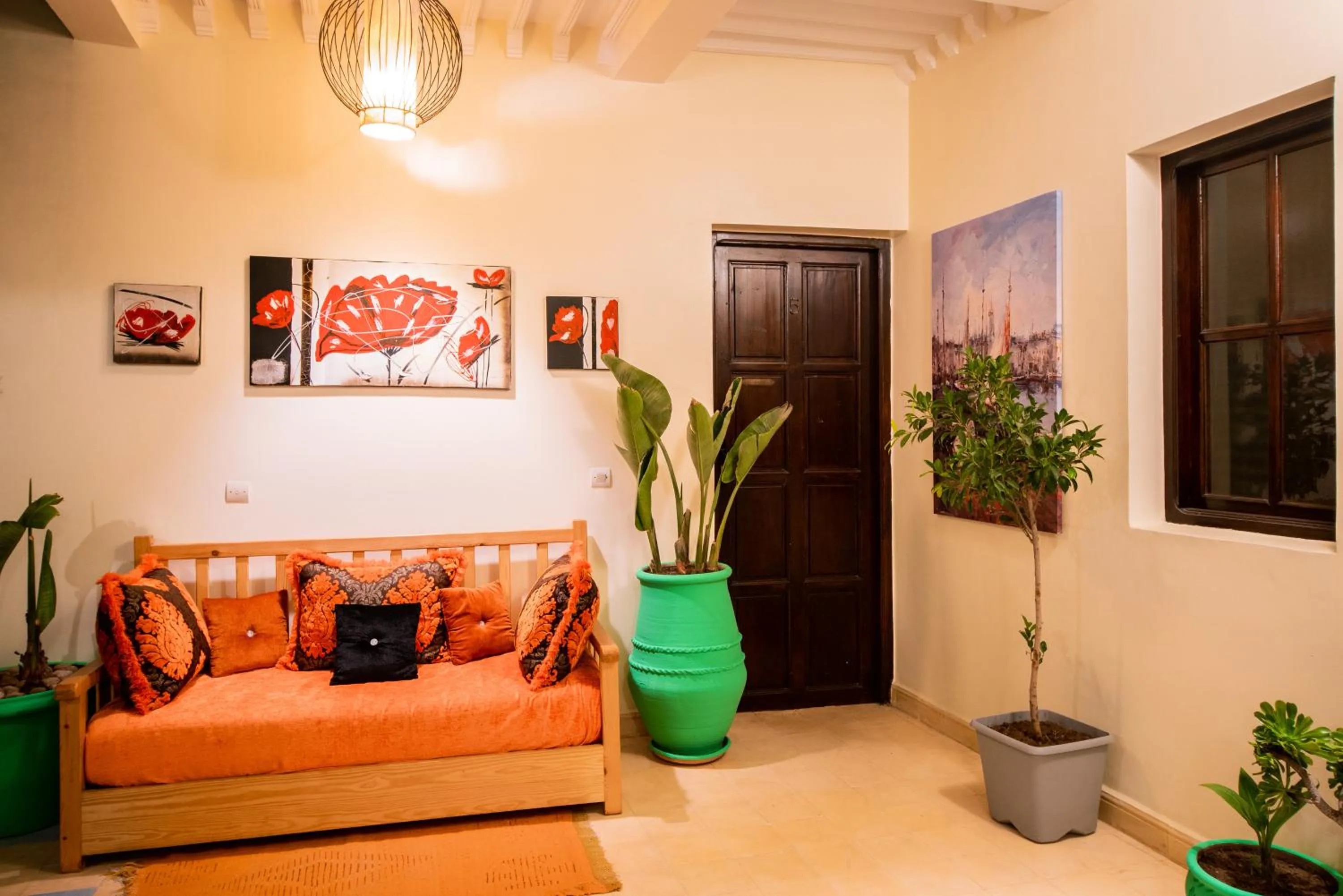 Seating area, Bed in ArtHouse Cinema Hotel