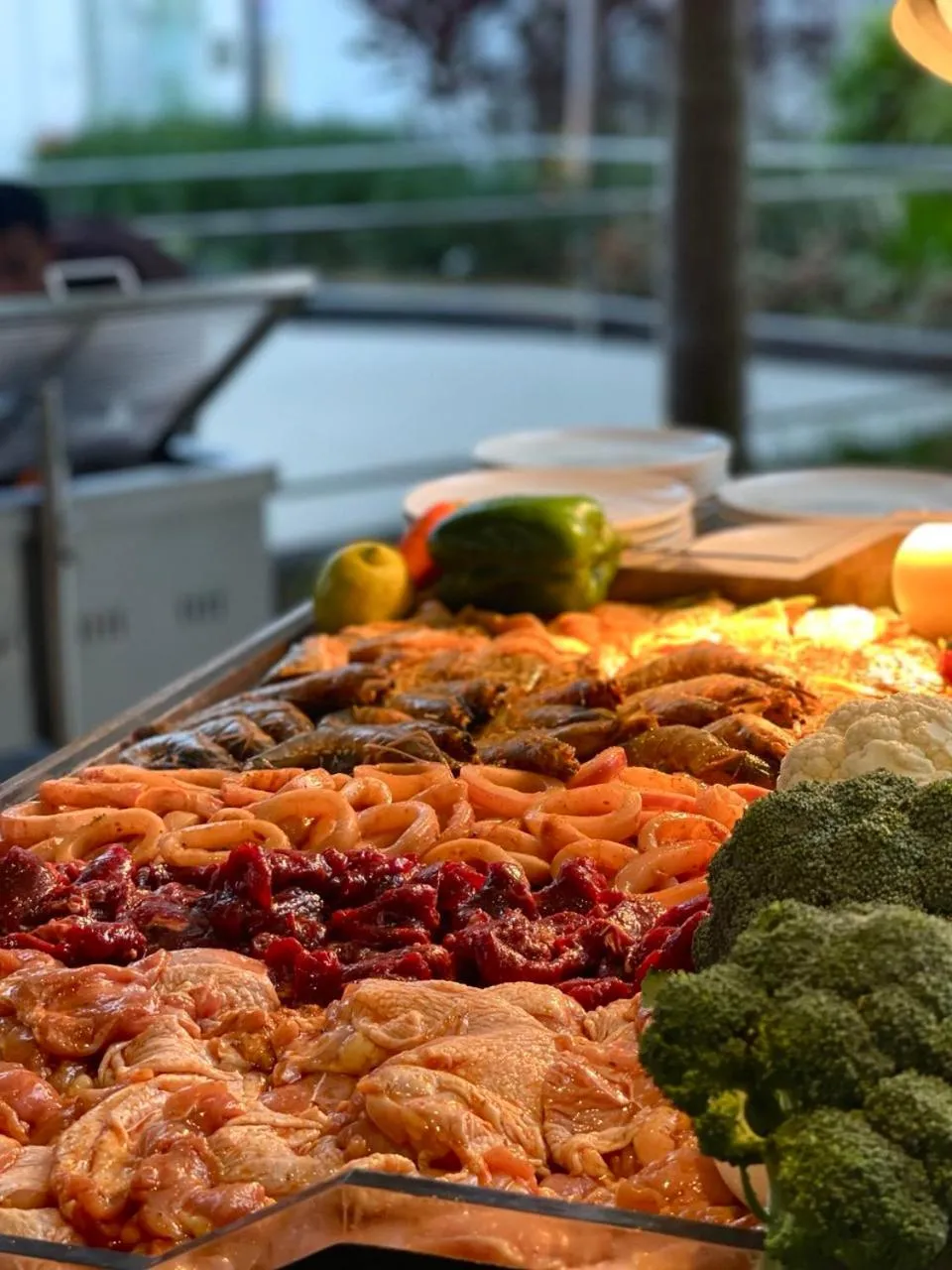 BBQ facilities in Courtyard by Marriott Melaka