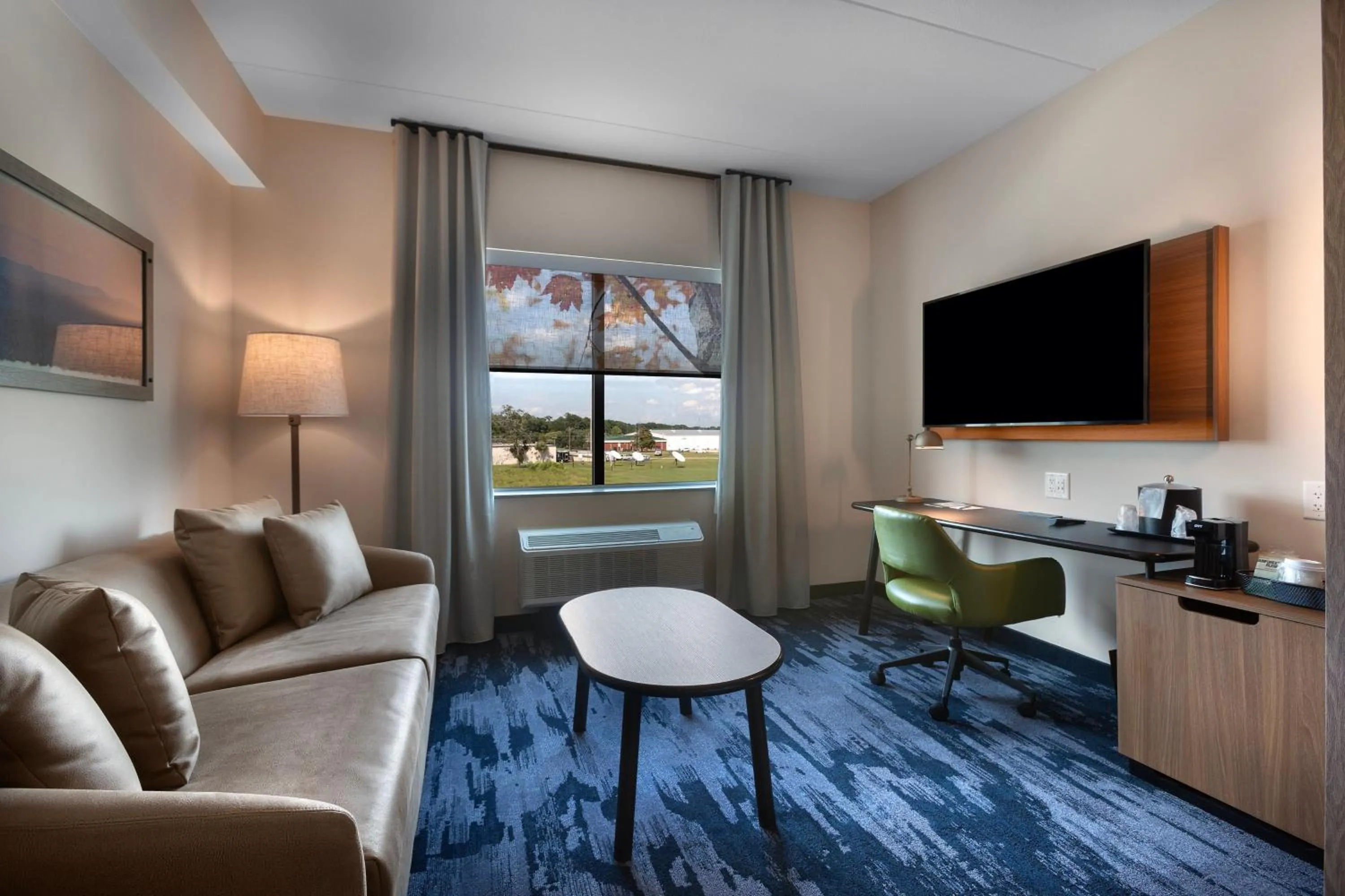 Living room in Fairfield by Marriott Inn & Suites Coastal Carolina Conway