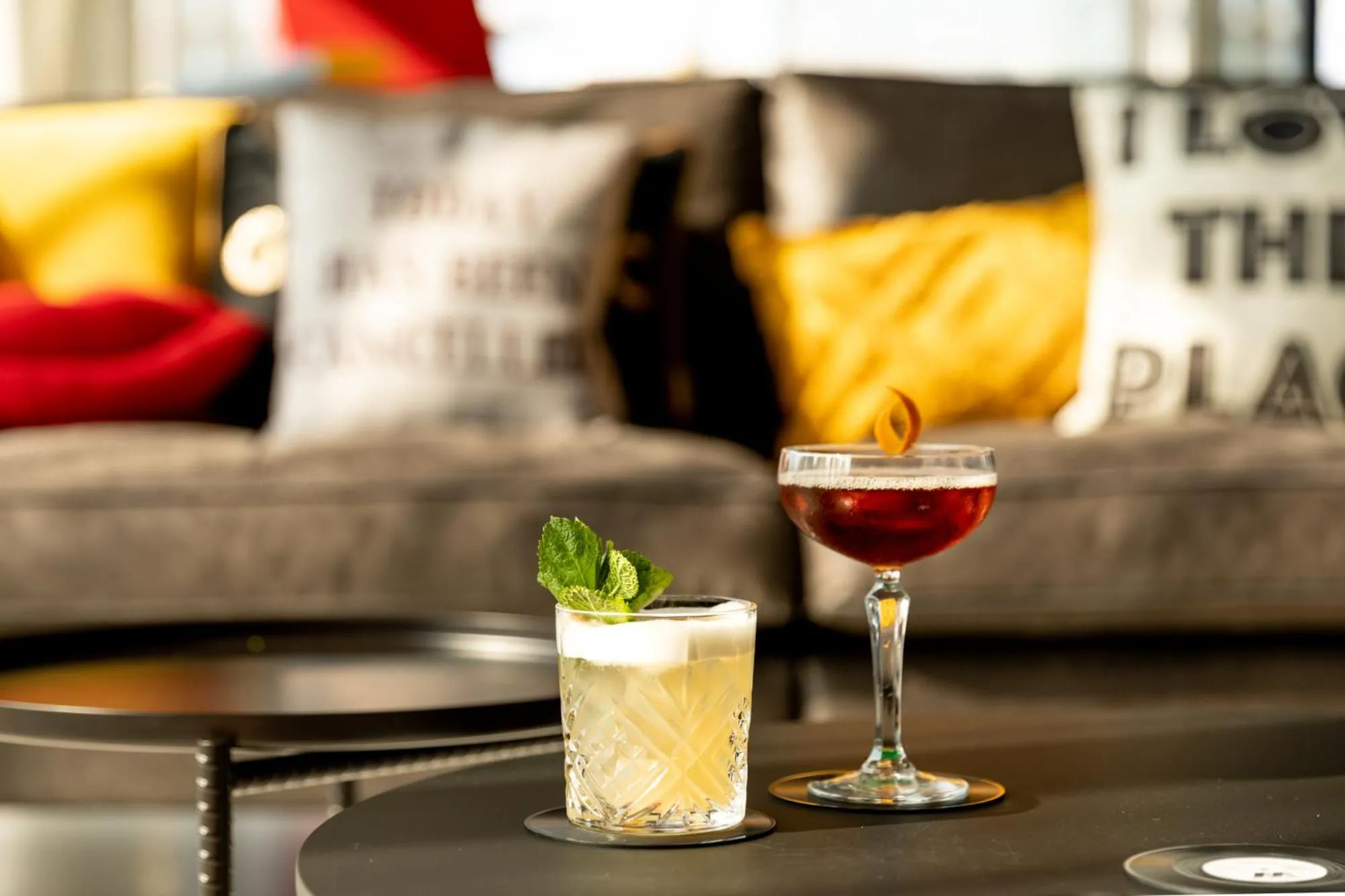 Lounge or bar in Moxy Plymouth