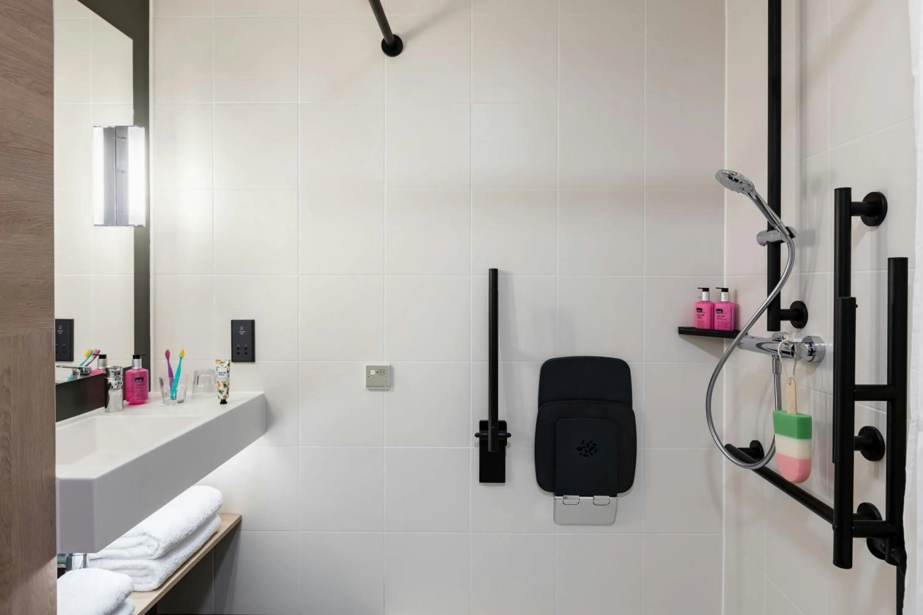 Bathroom in Moxy Plymouth