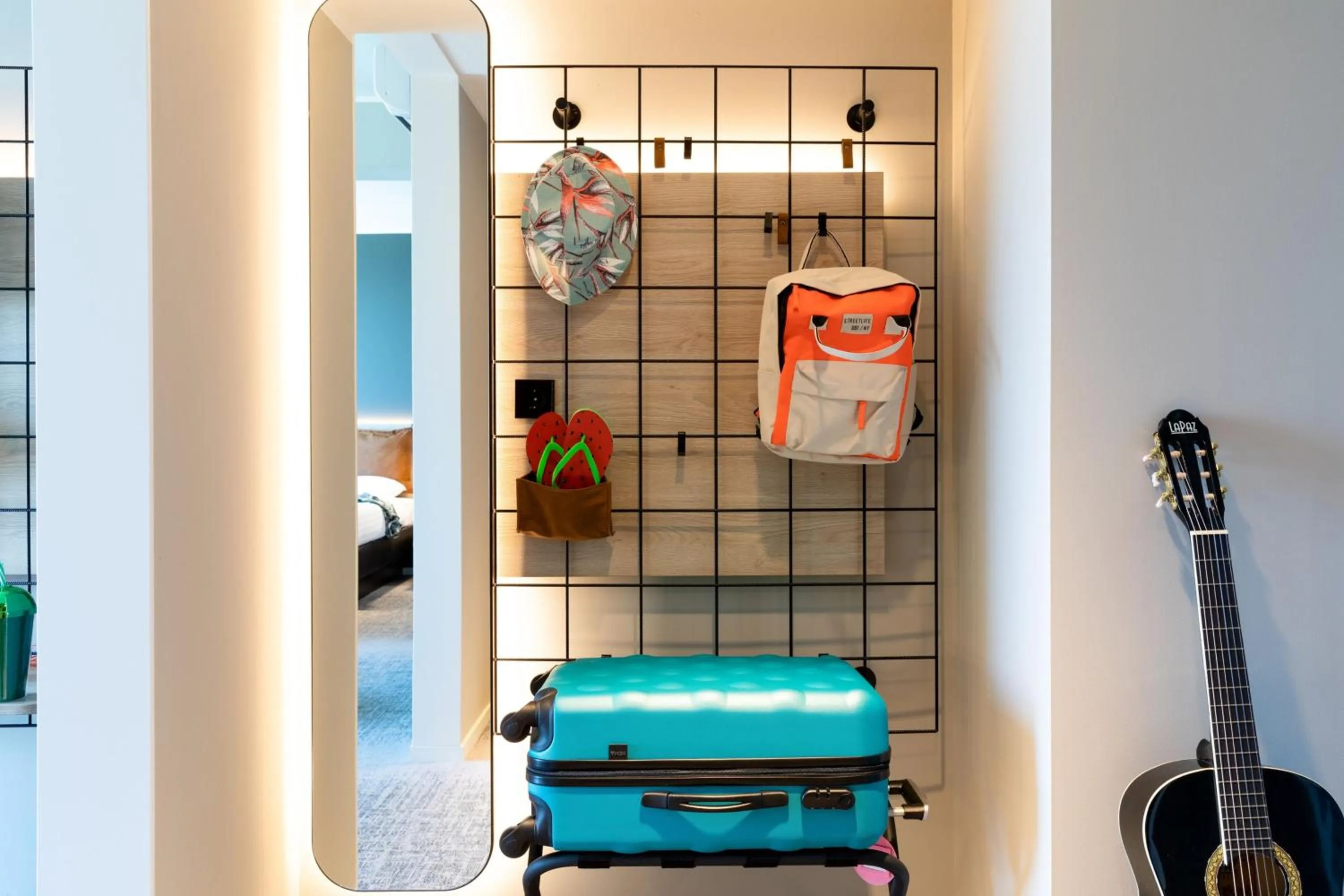 Photo of the whole room in Moxy Plymouth