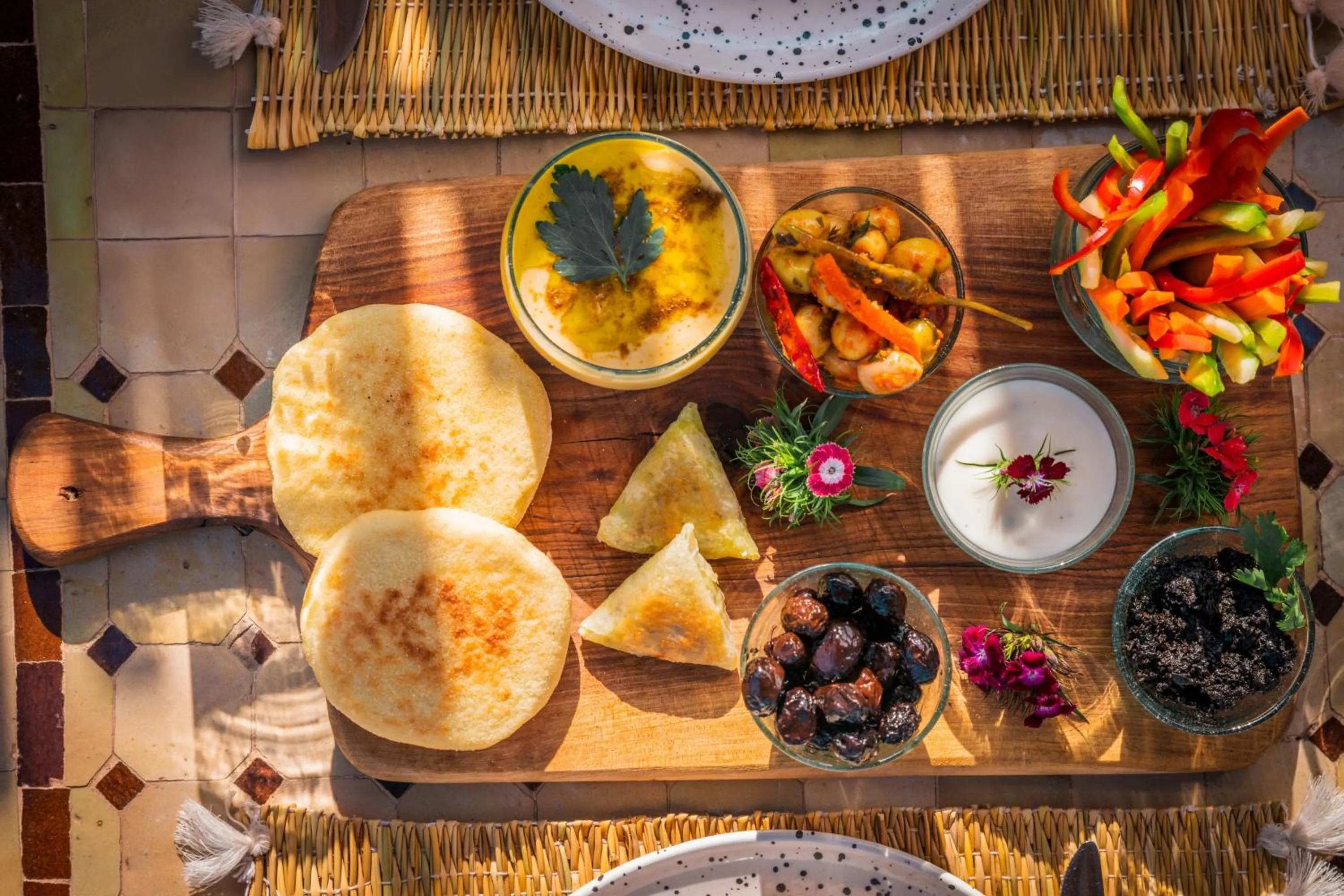 Food and drinks in Riad Dar Beldia and Spa