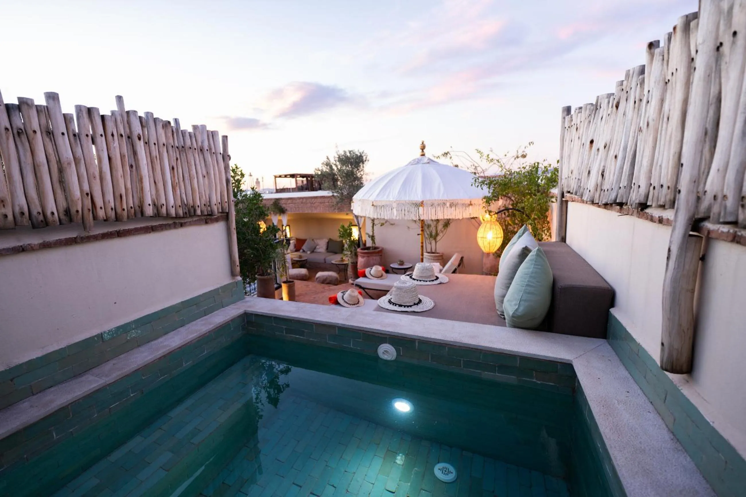 Patio in Riad Dar Beldia and Spa