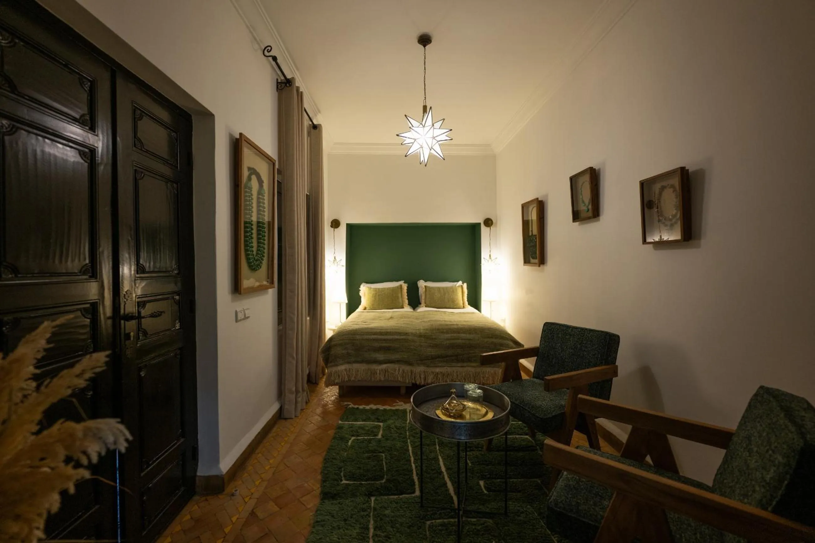Photo of the whole room, Bed in Riad Dar Beldia and Spa