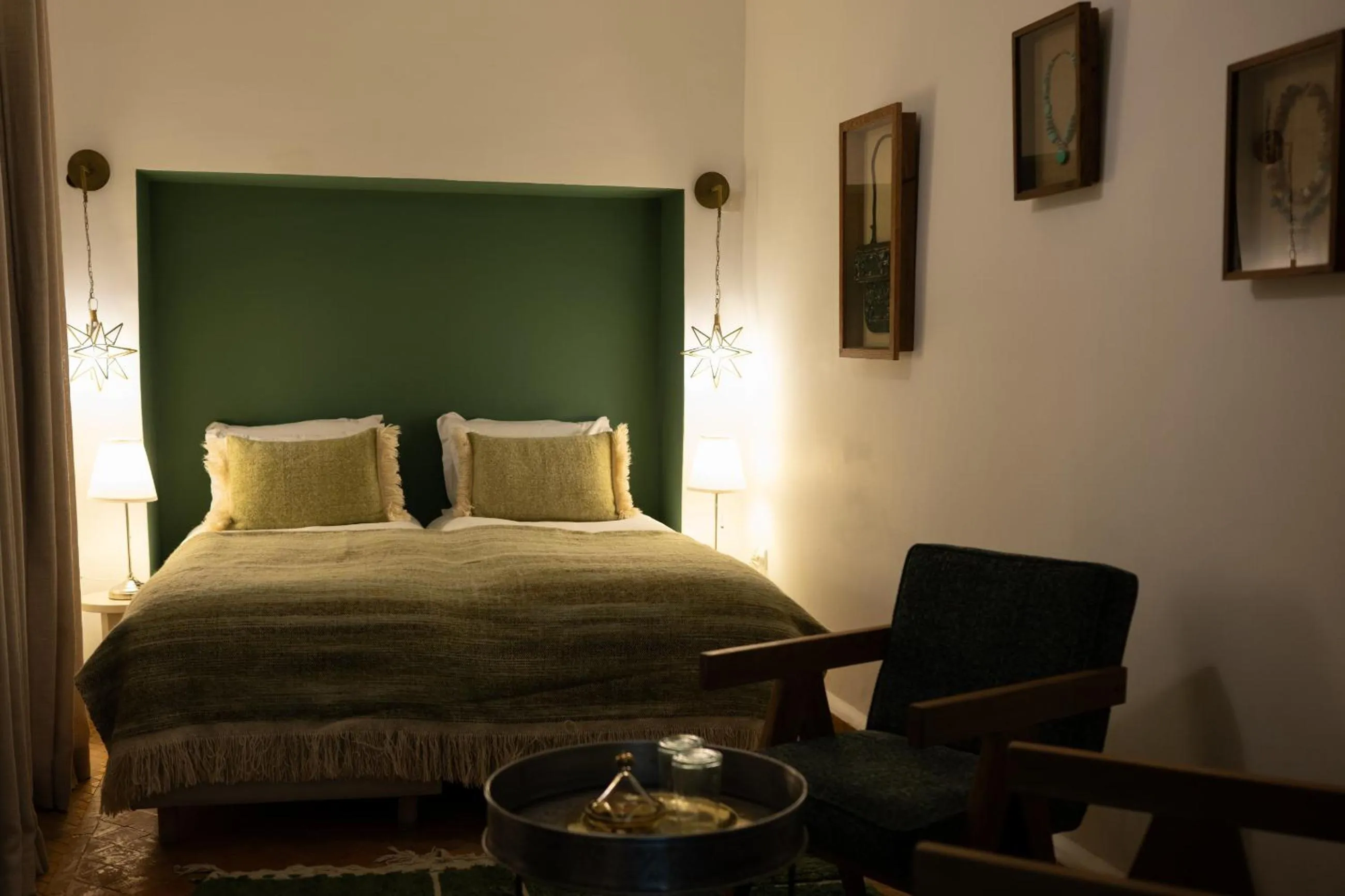 Bedroom, Bed in Riad Dar Beldia and Spa