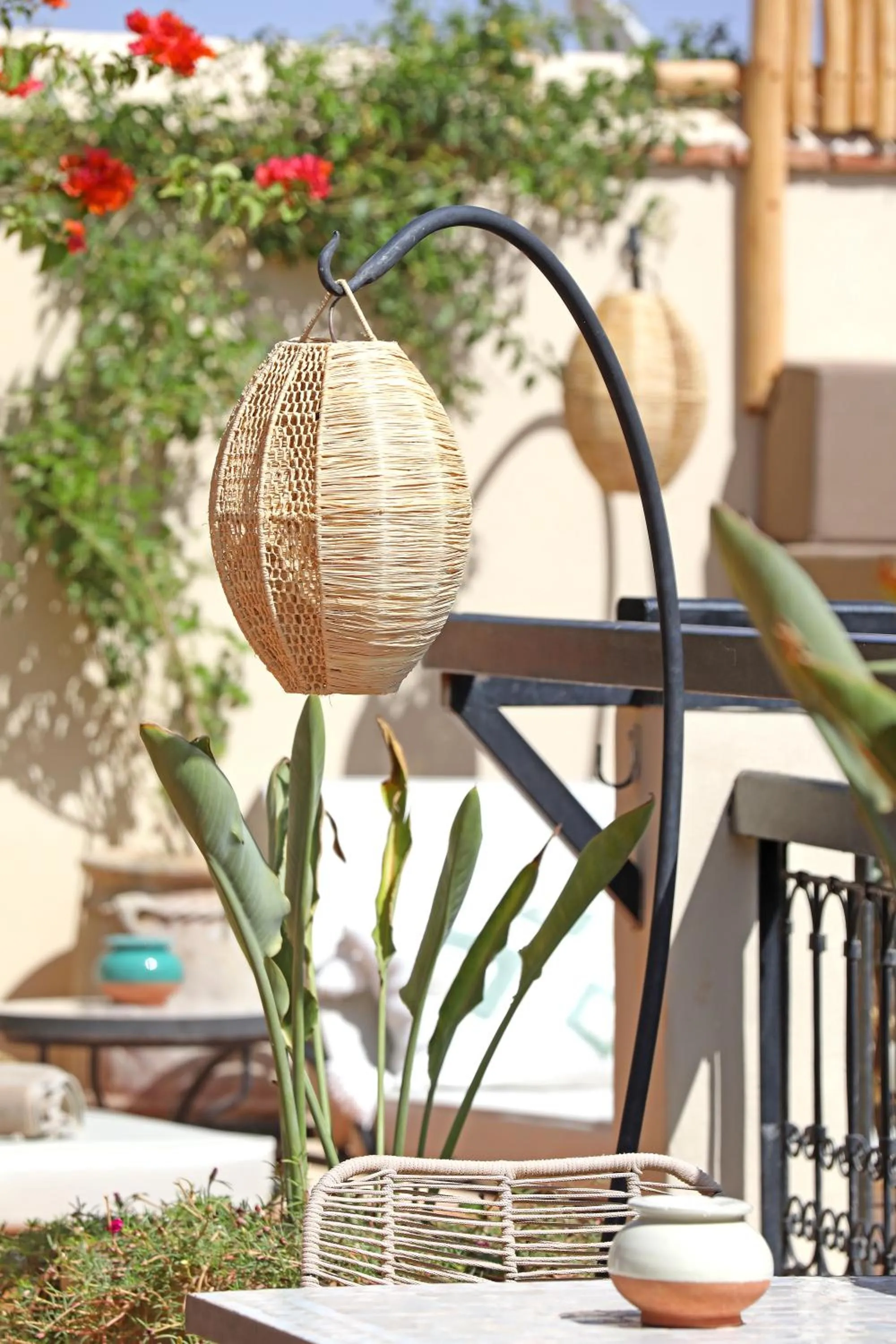 Balcony/Terrace in Riad Dar Beldia and Spa