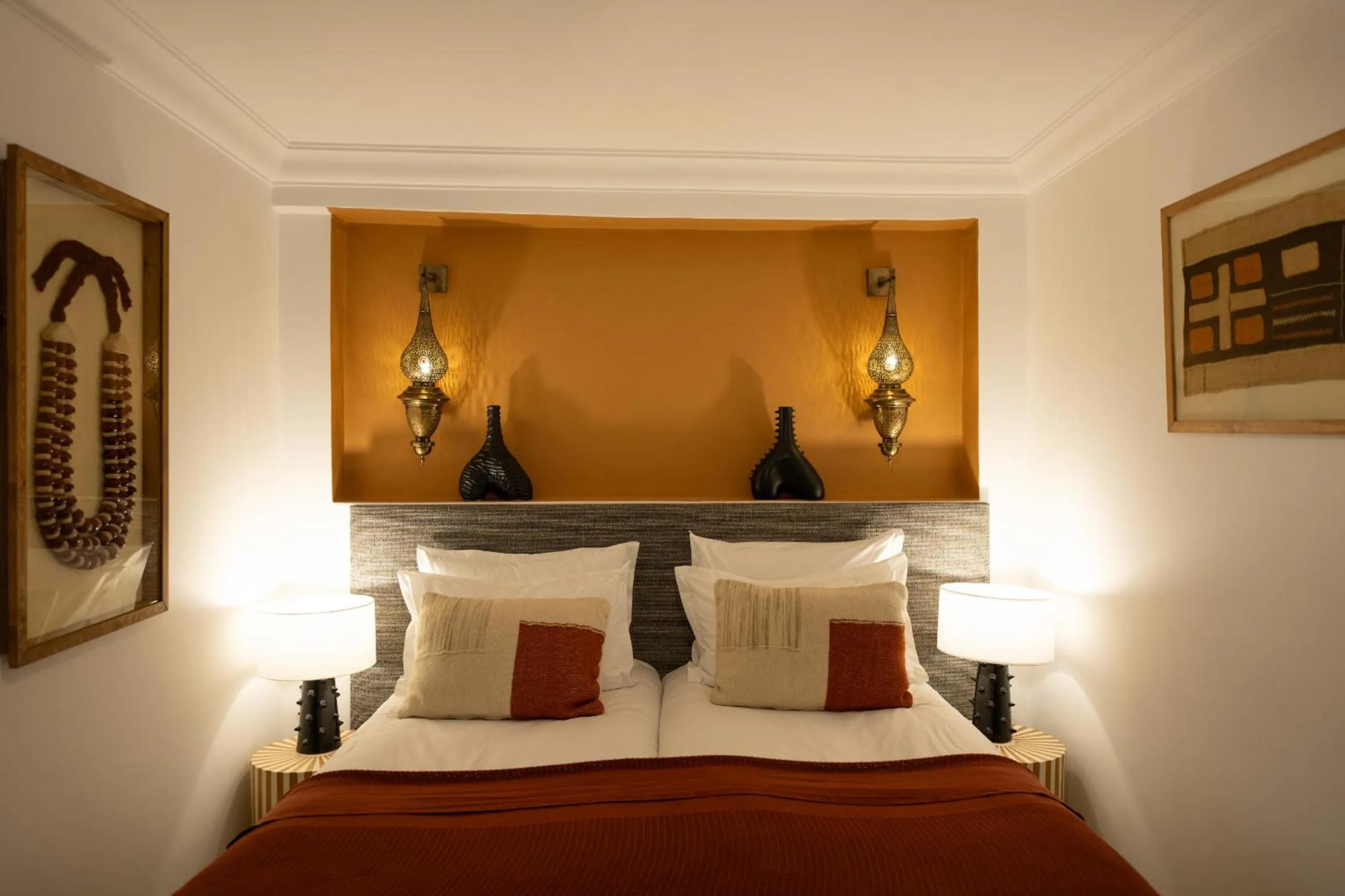 Bedroom, Bed in Riad Dar Beldia and Spa