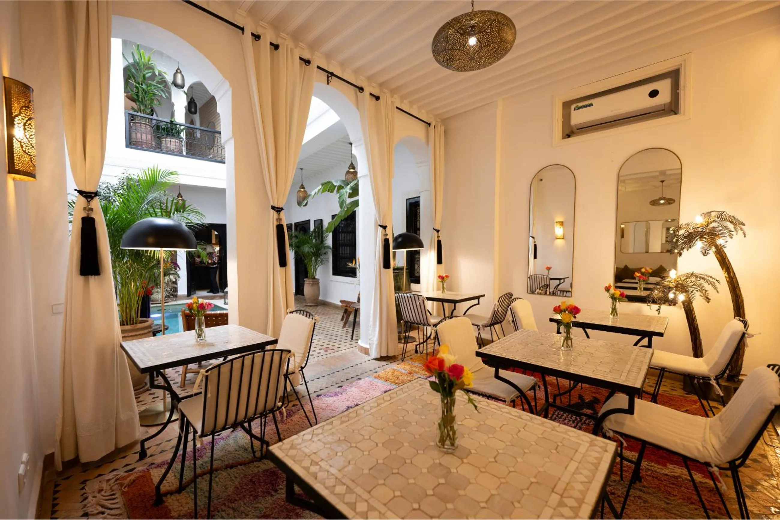 Dining area in Riad Dar Beldia and Spa
