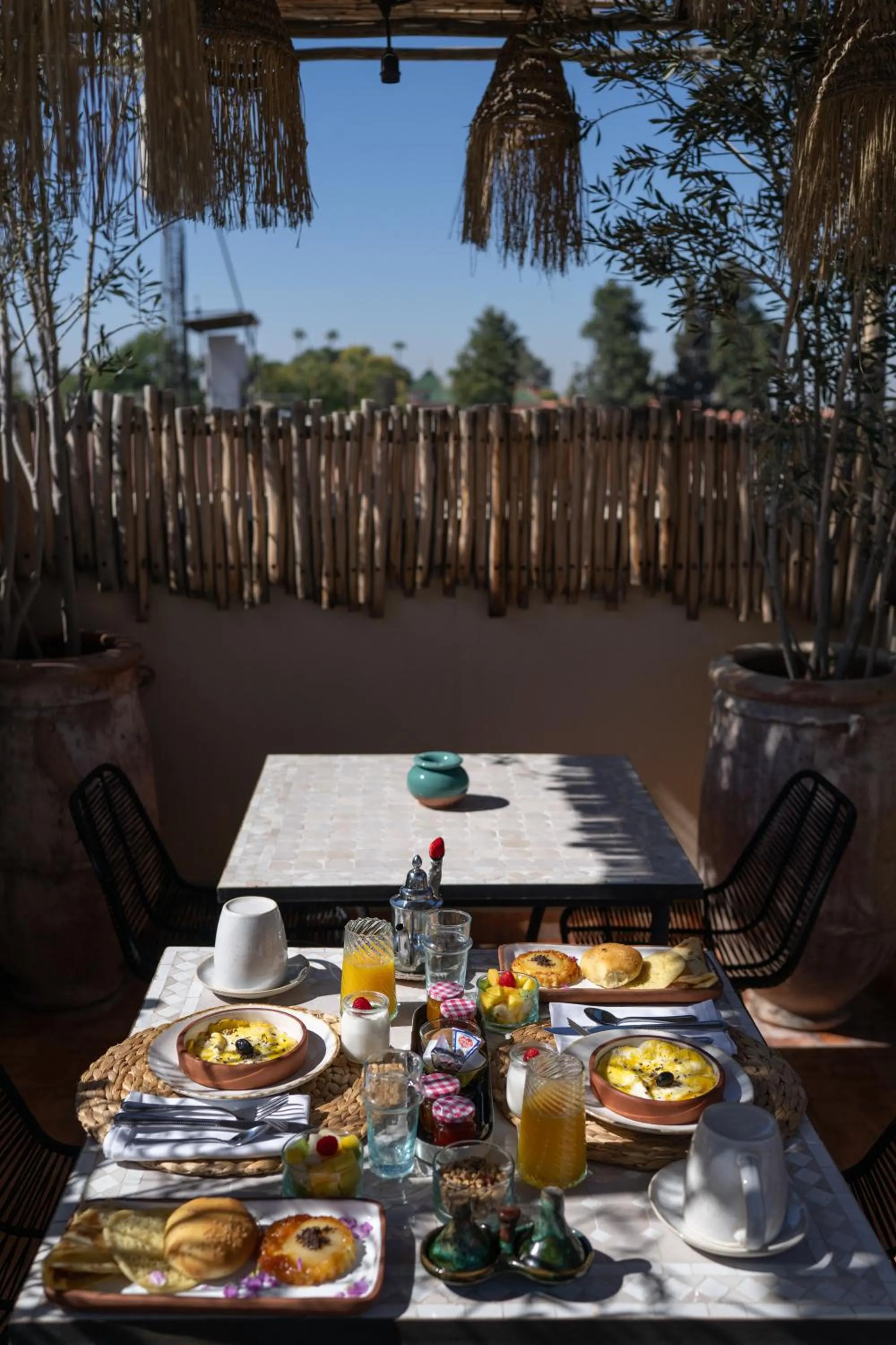 Patio in Riad Dar Beldia and Spa