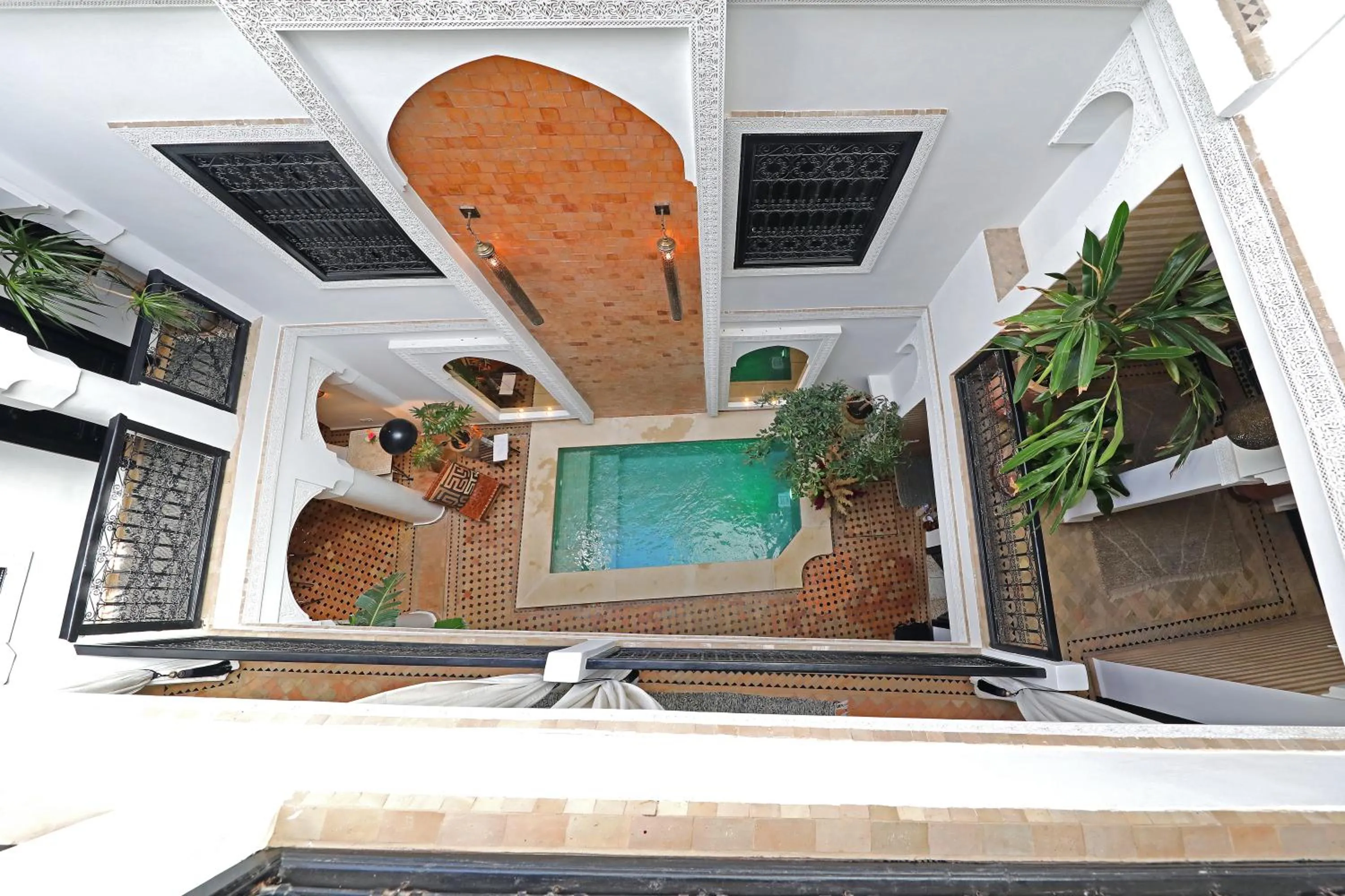 Pool view in Riad Dar Beldia and Spa