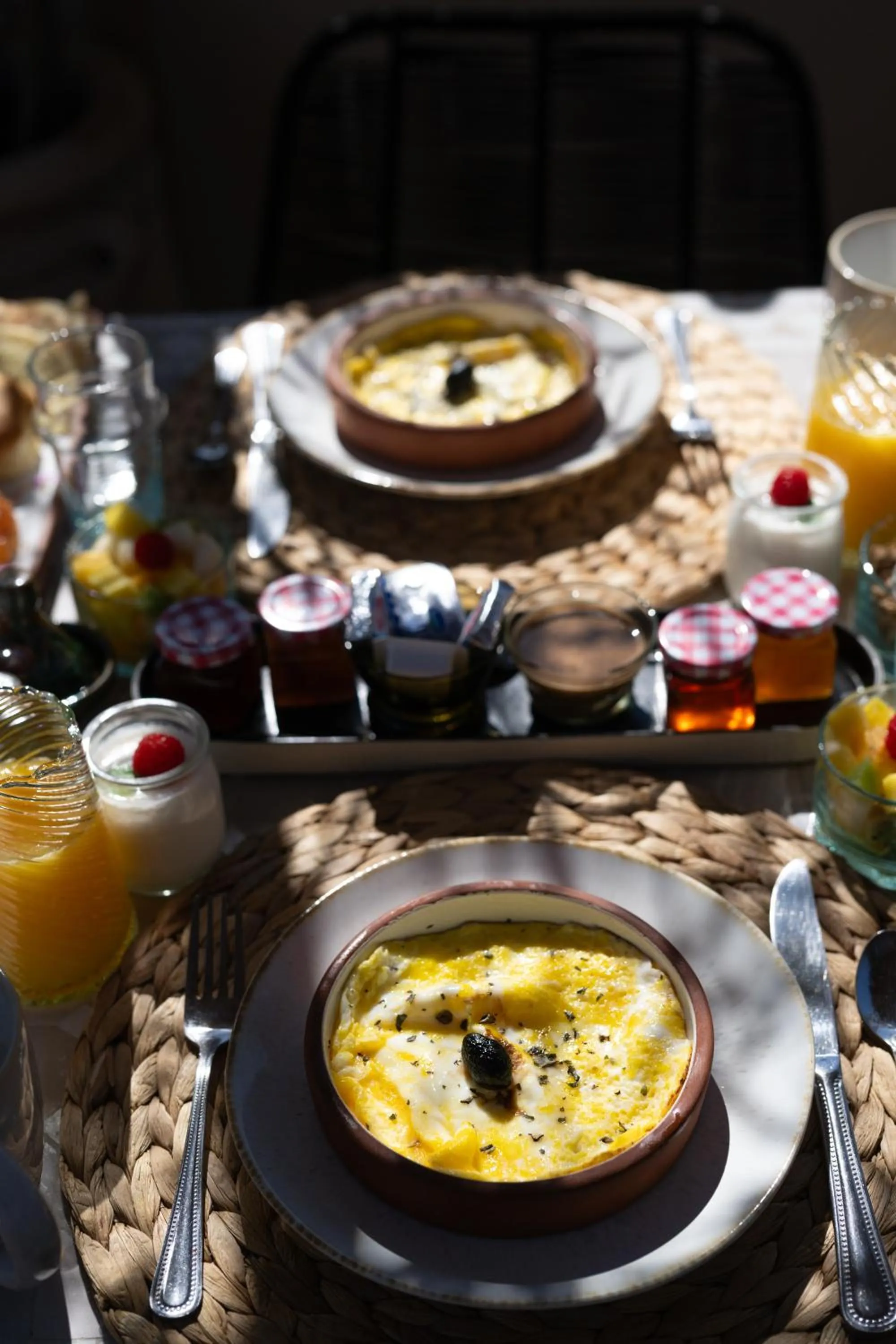 Breakfast in Riad Dar Beldia and Spa