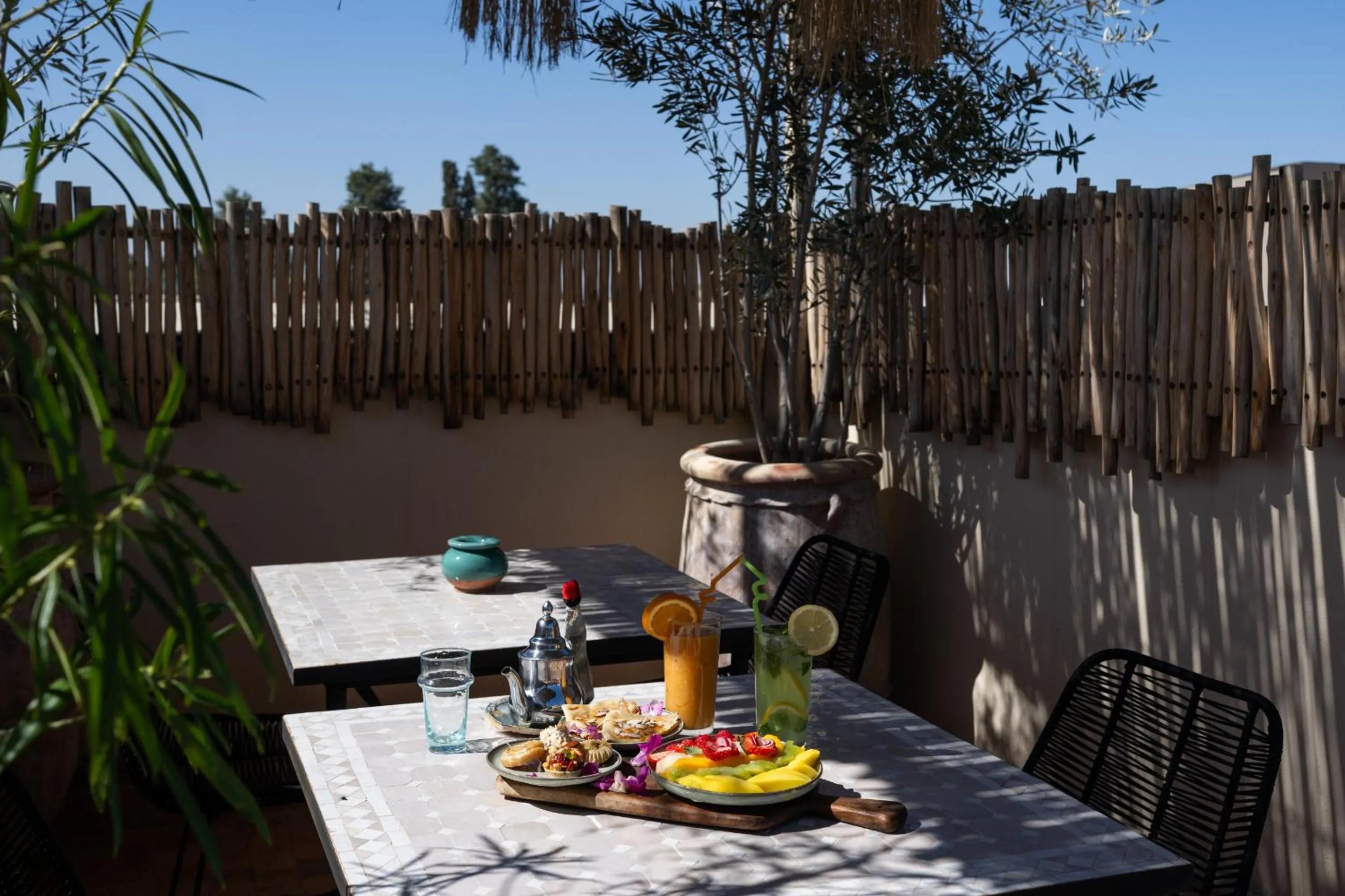 Food and drinks in Riad Dar Beldia and Spa