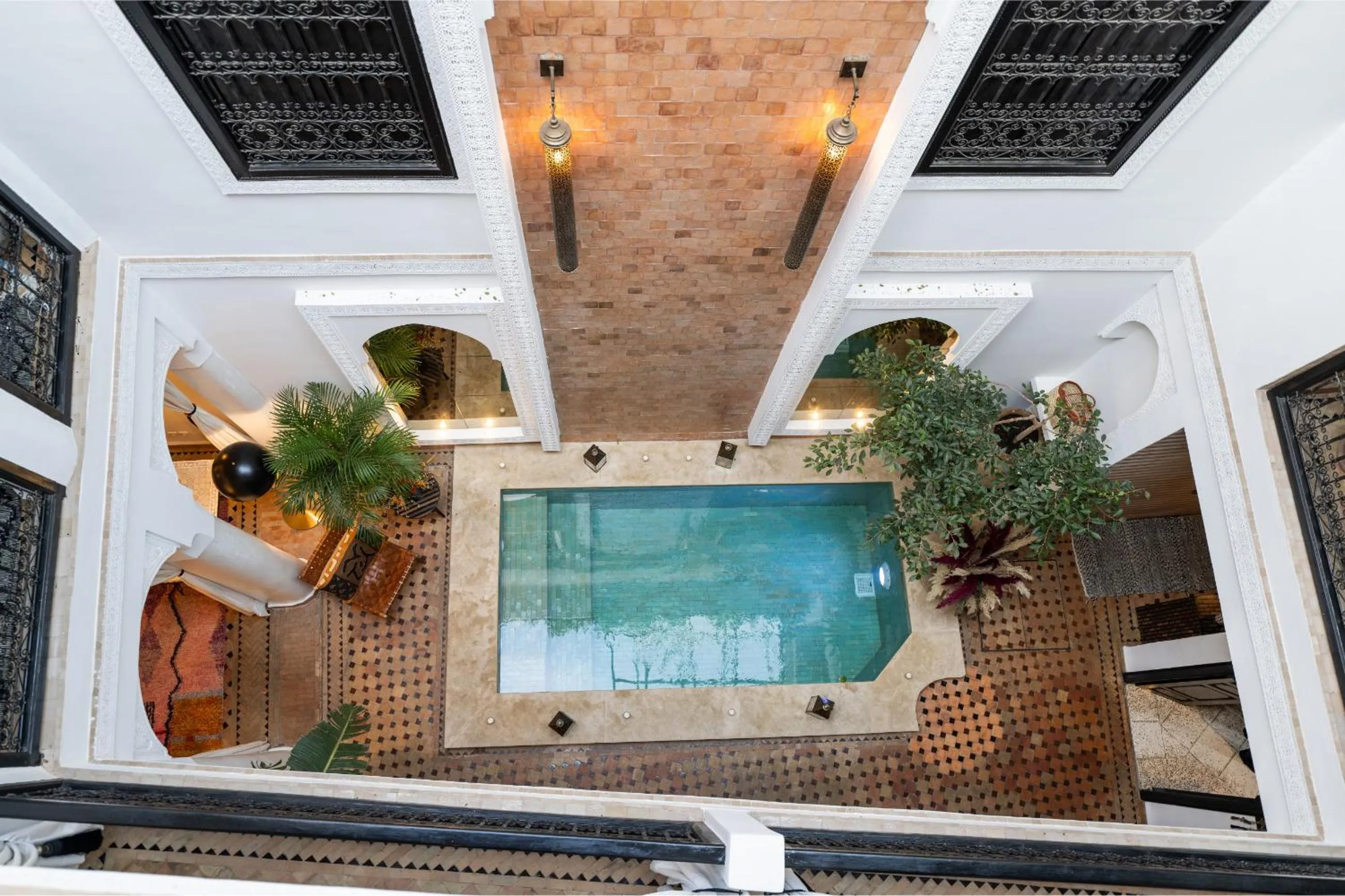 Pool view in Riad Dar Beldia and Spa