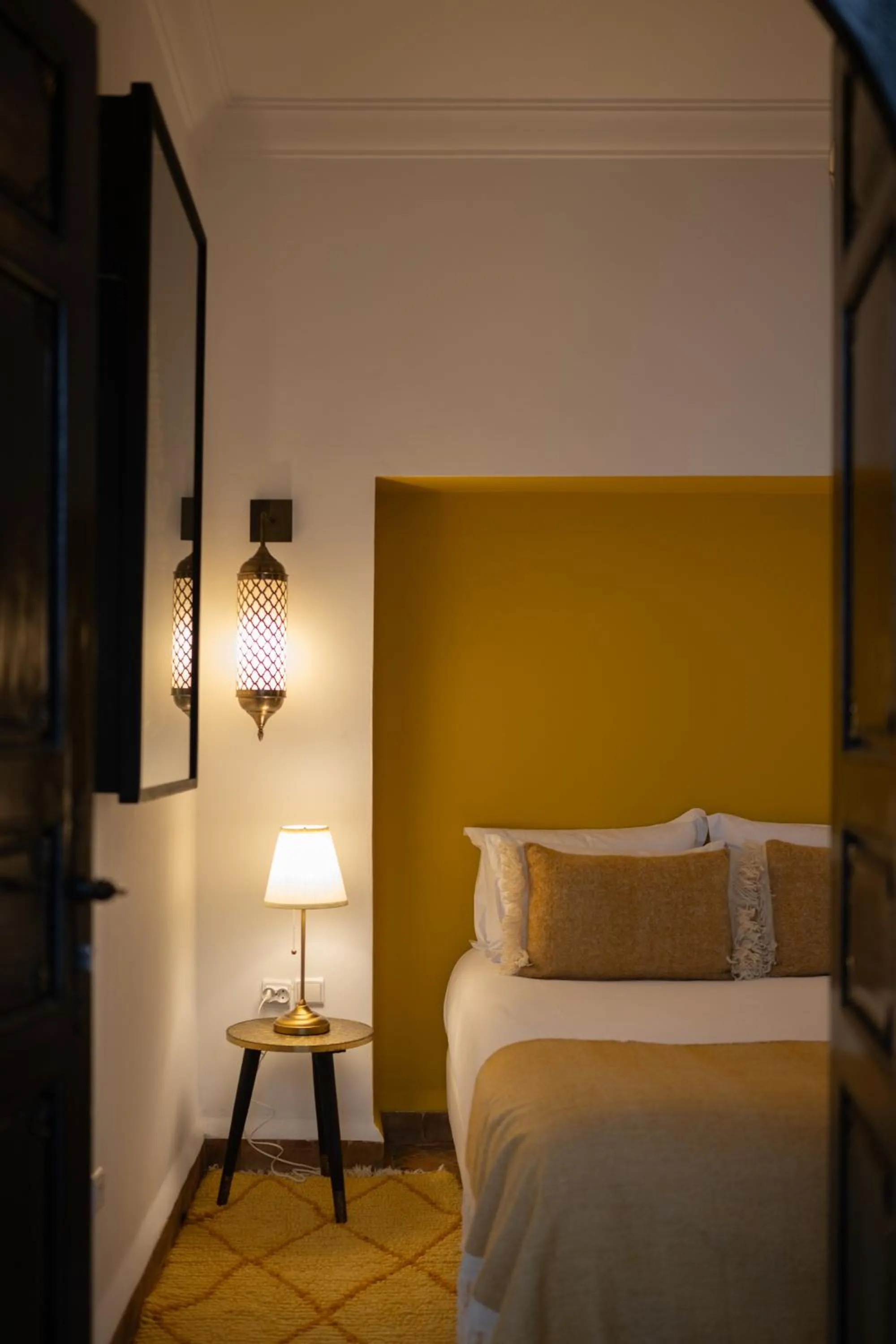 Bedroom, Bed in Riad Dar Beldia and Spa