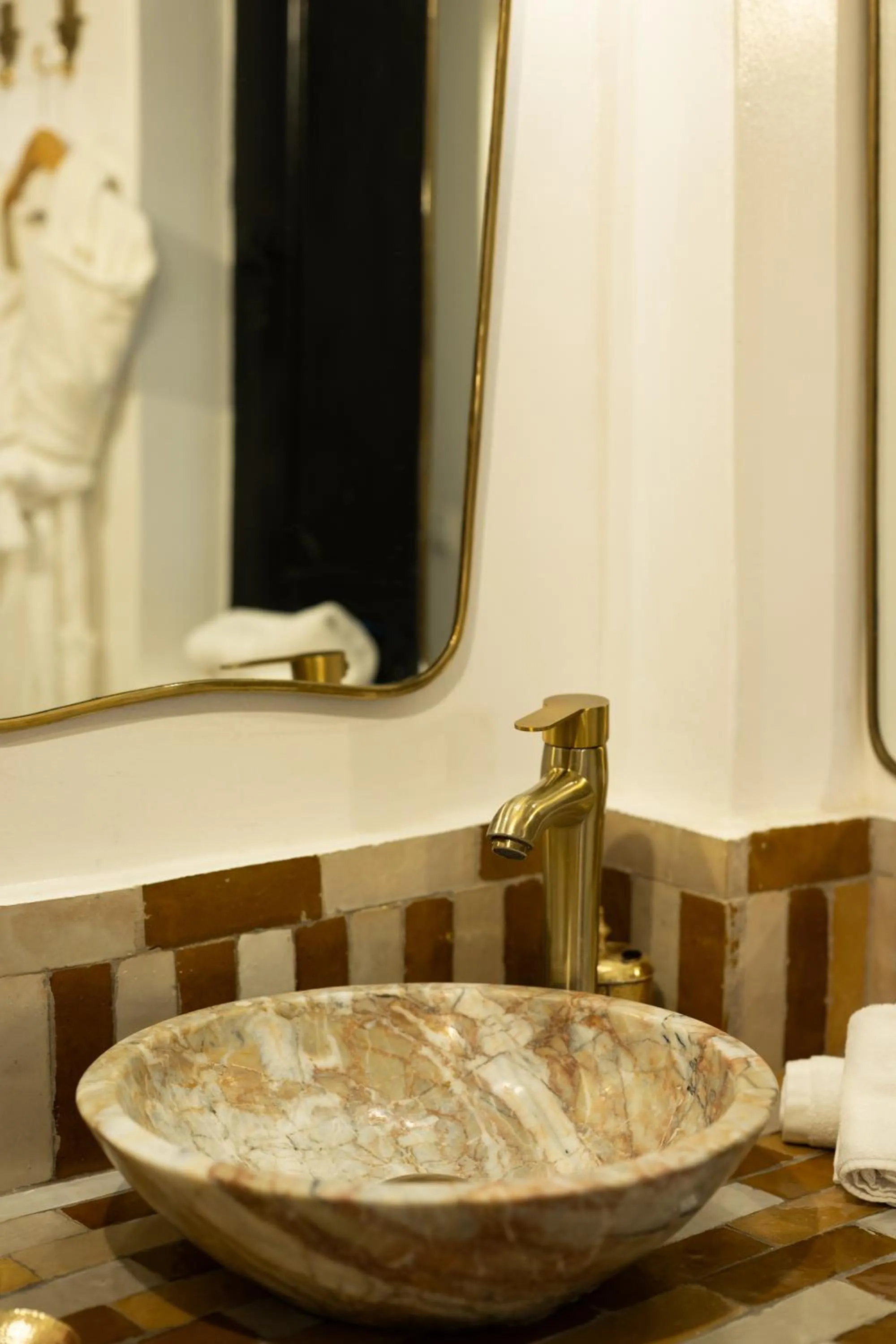 Bathroom in Riad Dar Beldia and Spa