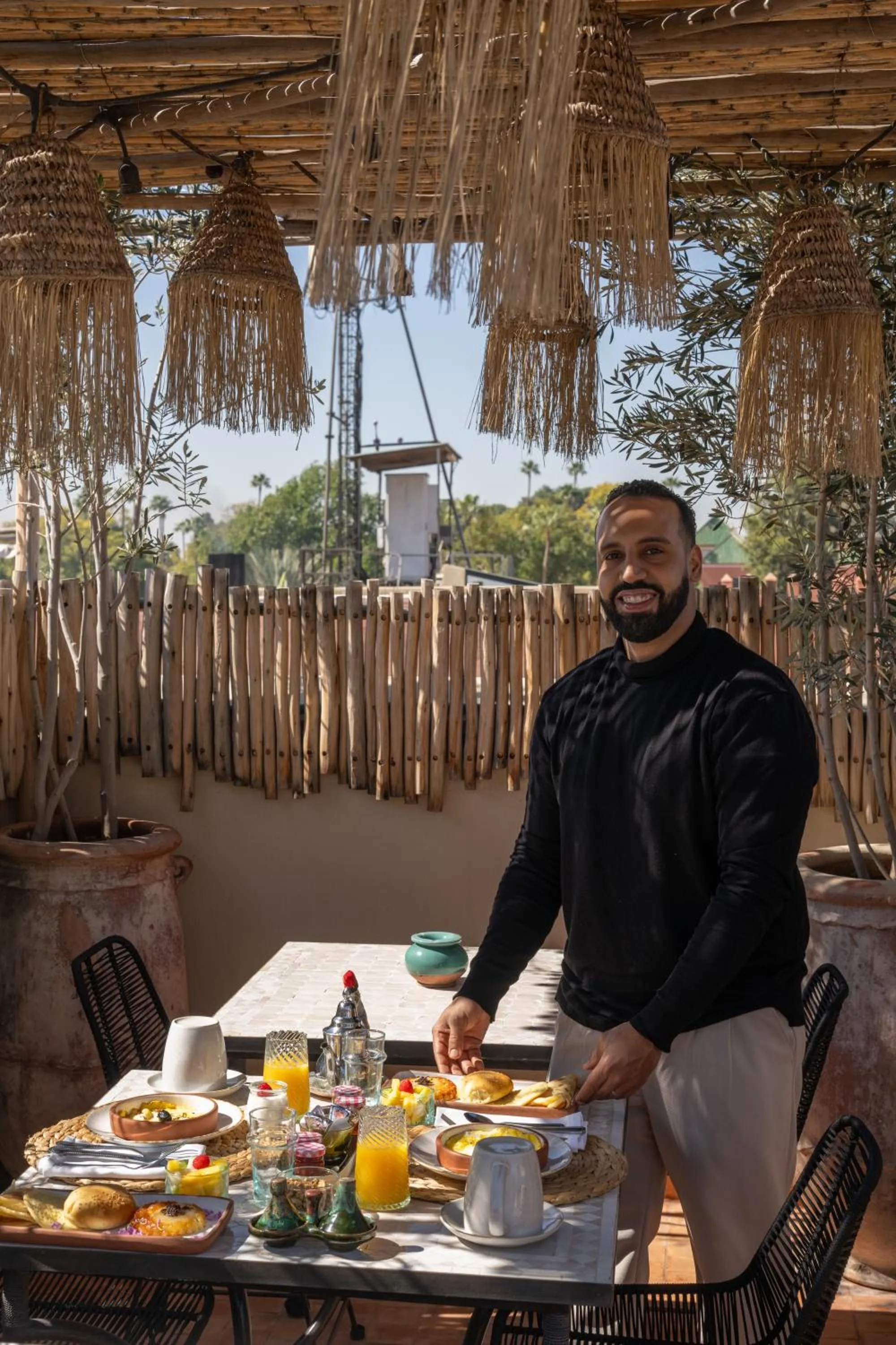 Restaurant/places to eat in Riad Dar Beldia and Spa